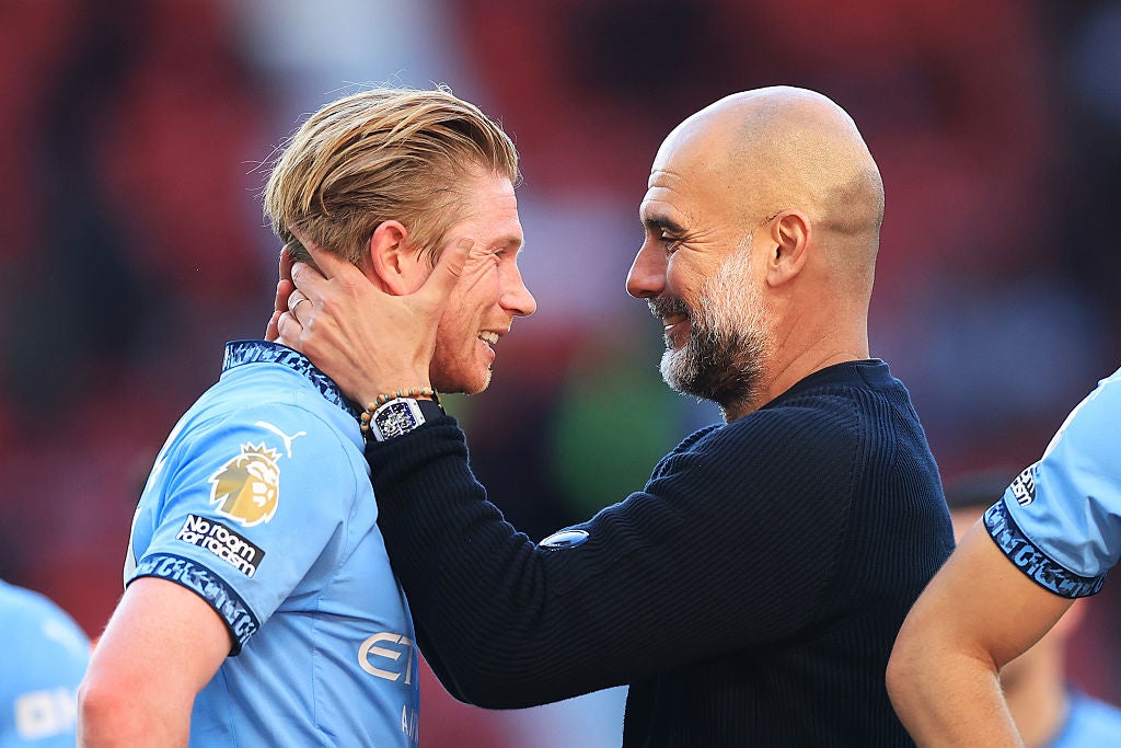 De Bruyne might not be the only City great who departs this summer