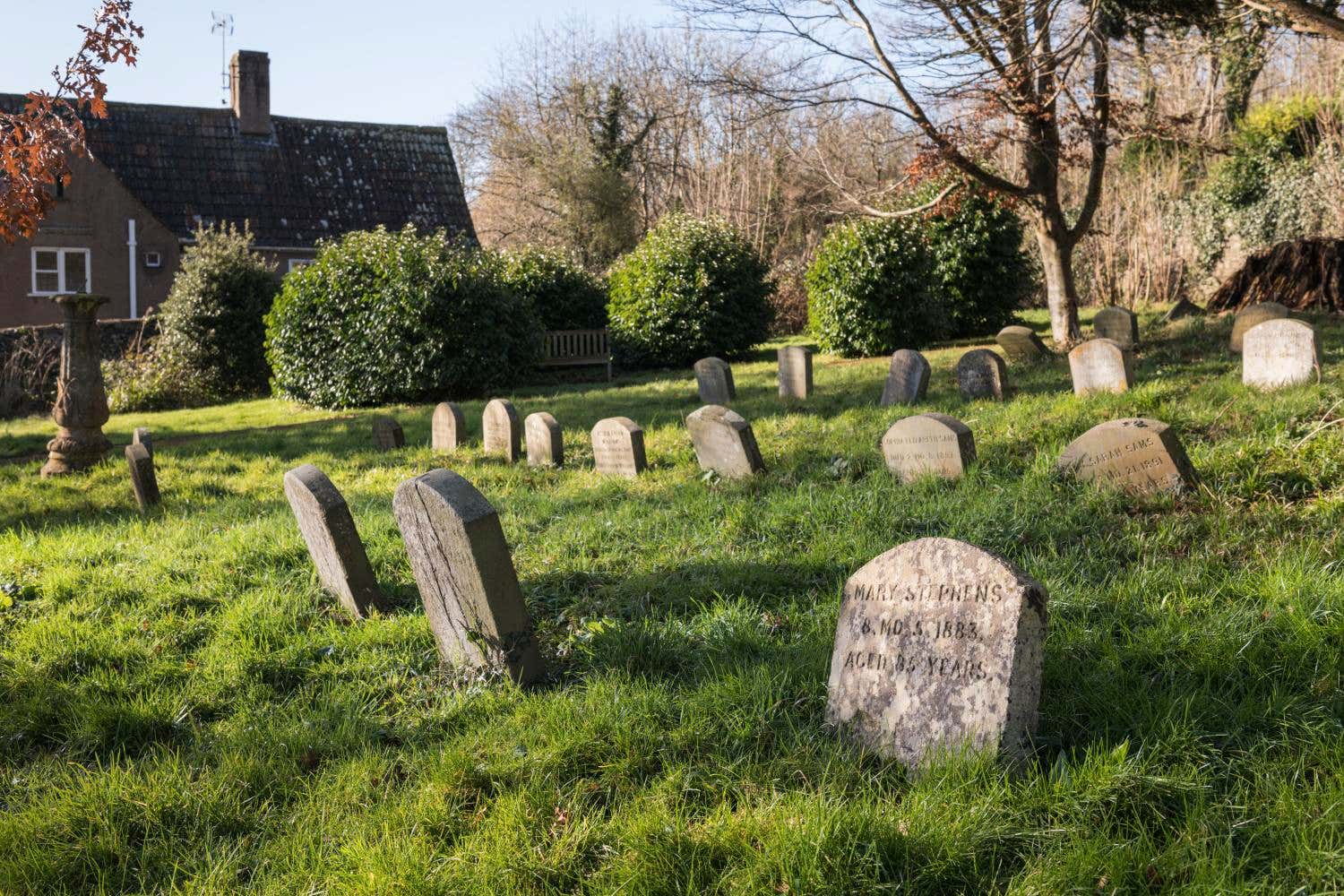 The Lower Hazel Quaker burial ground in South Gloucestershire, one of England’s earliest Quaker burial grounds, has been recognised for its historic importance (Historic England/PA)