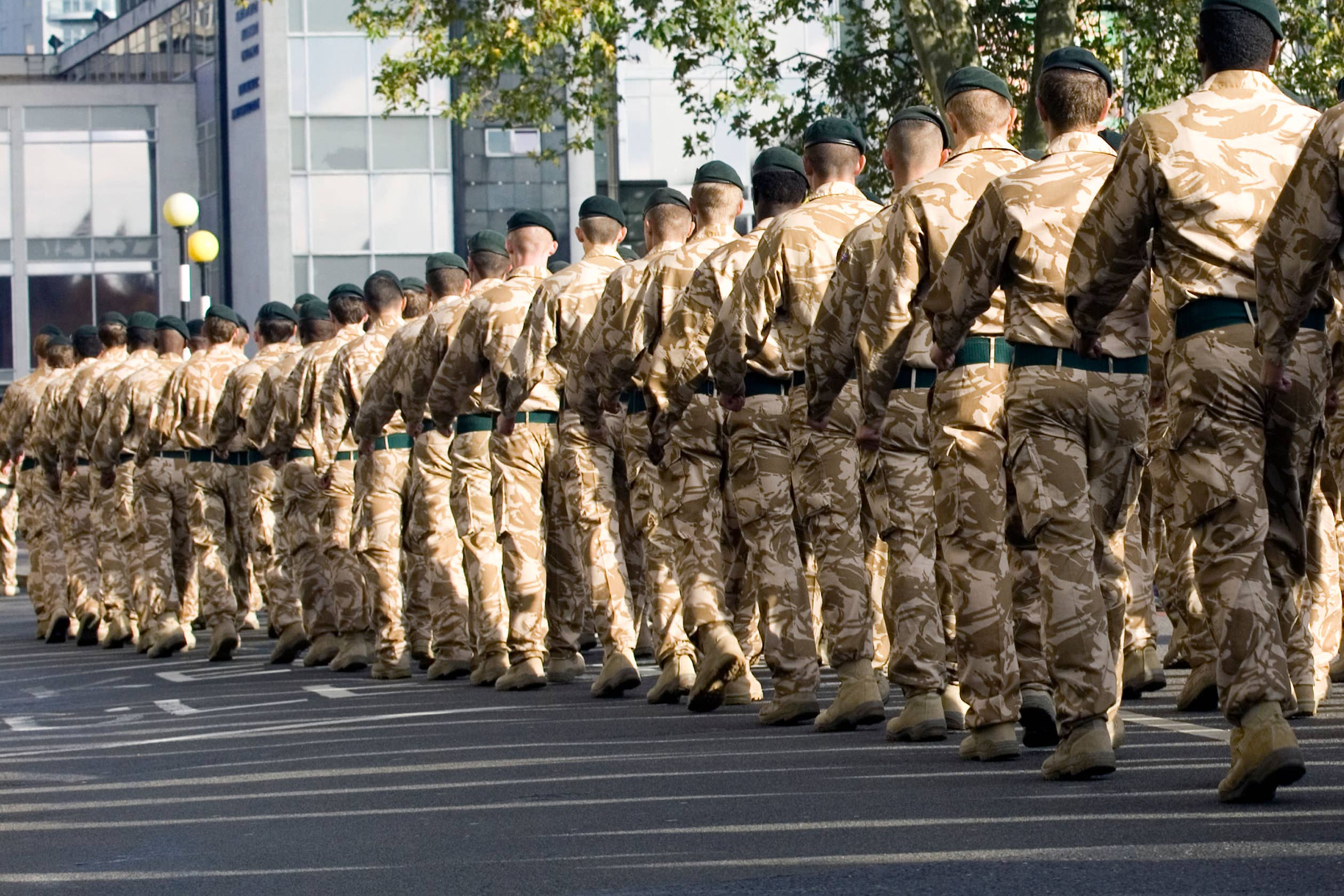 The Government has been urged to provide guidance and direction so the private and public sector are clear on what their responsibilities are to service personnel and their families (Alamy/PA)