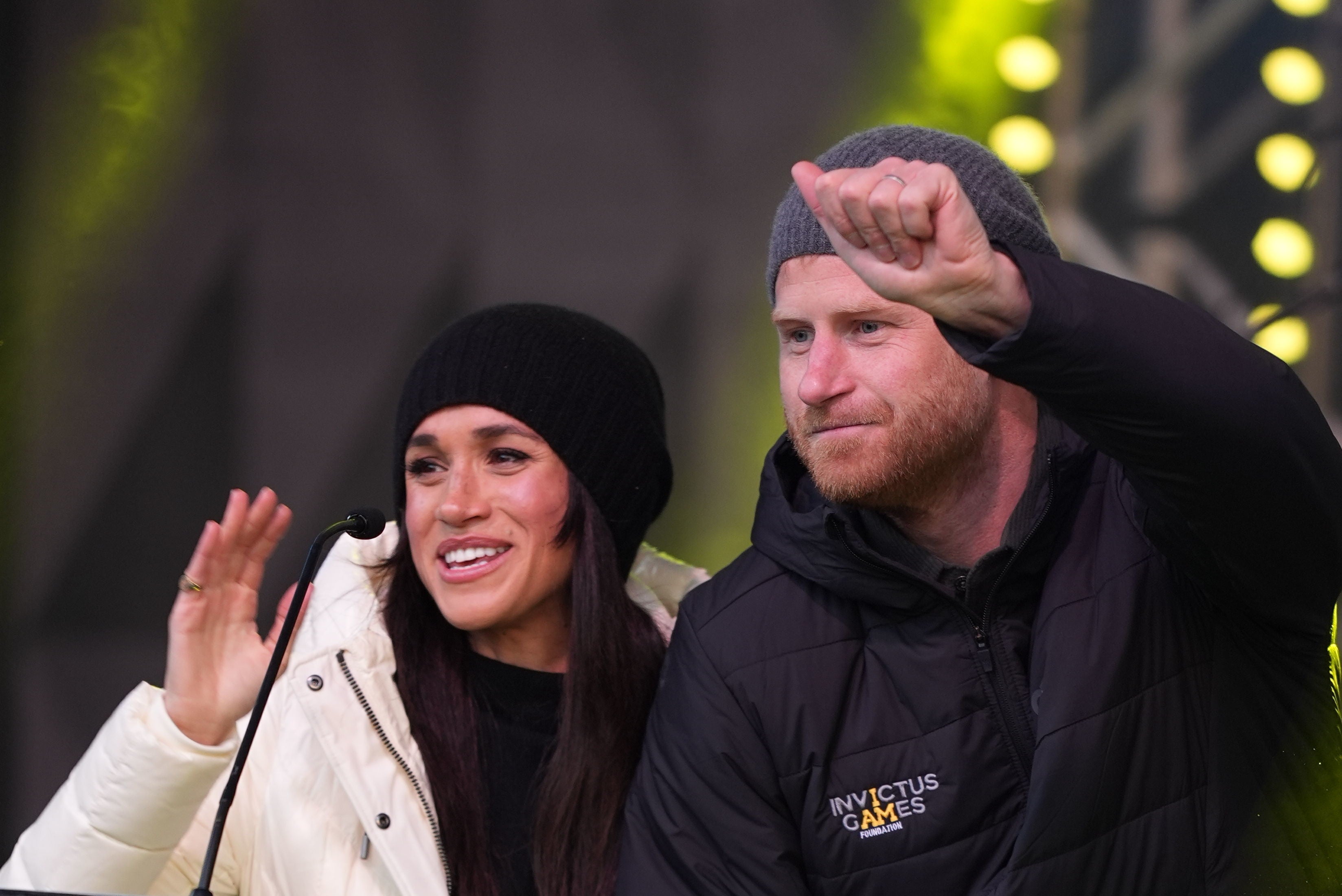 Prince Harry and wife, Meghan Markle