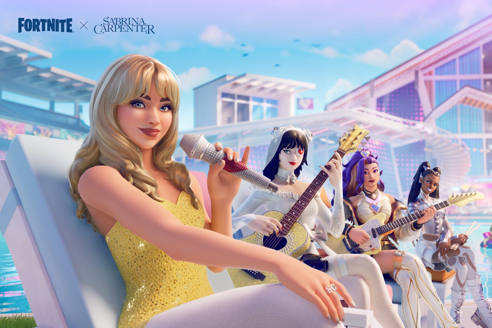 Sabrina Carpenter recently joined Fortnite as a playable avatar