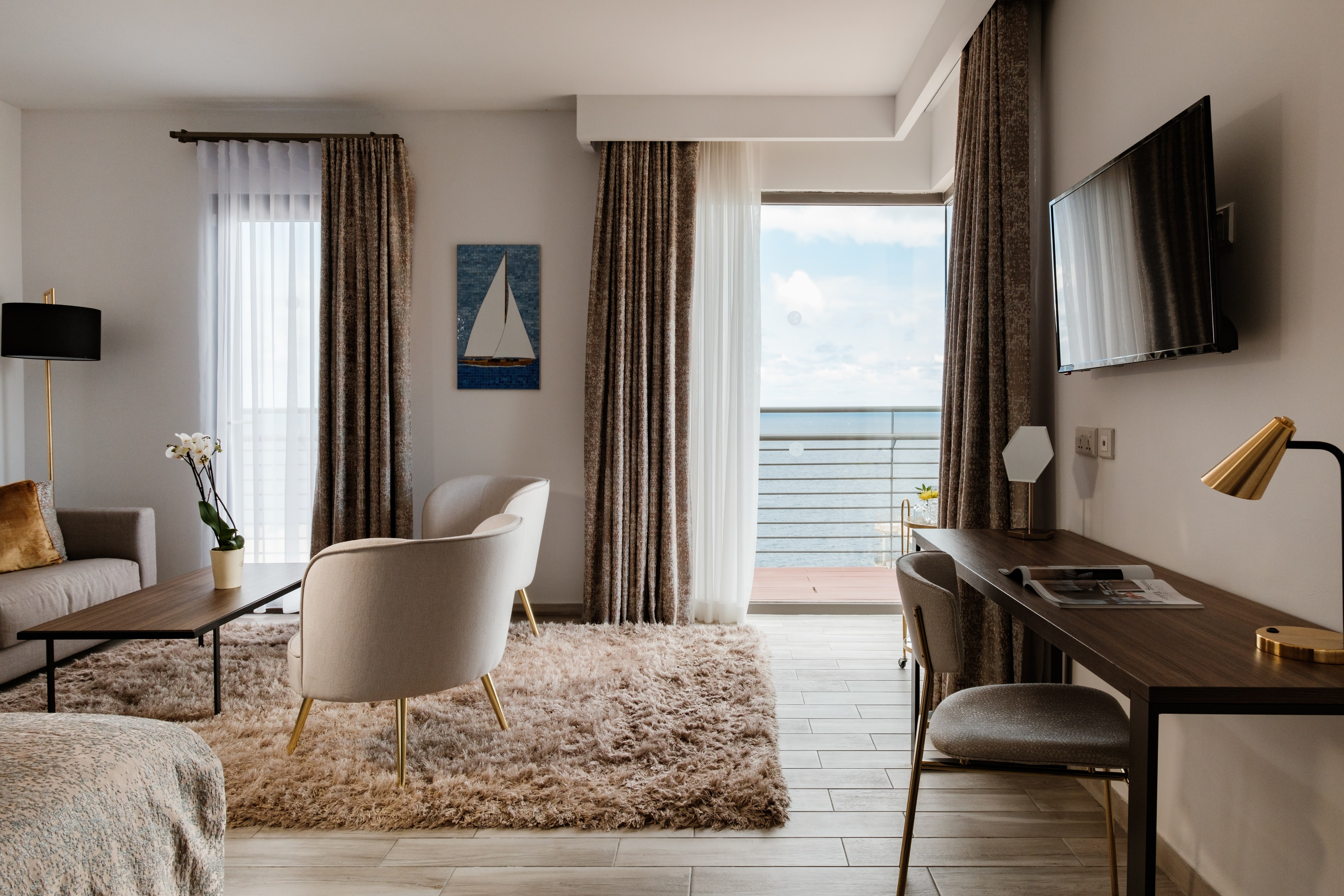 Seek out the Beach Club and its bar and restaurant at 1926 Le Soleil Hotel & Spa