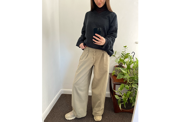 Urban Outfitters BDG rey wide leg chino trousers