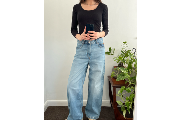 M&S Collection the wide-leg jean