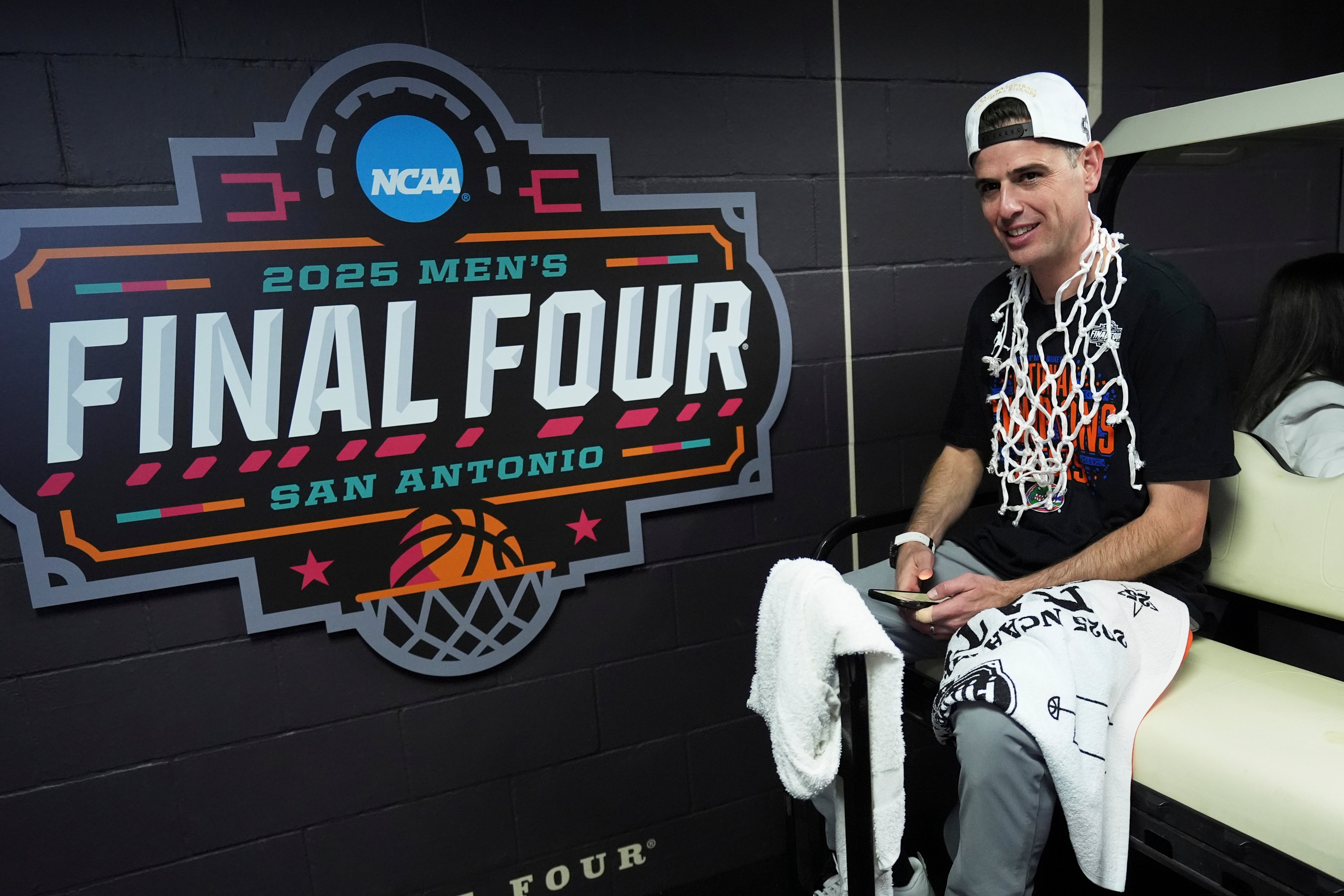 NCAA Florida Houston Basketball