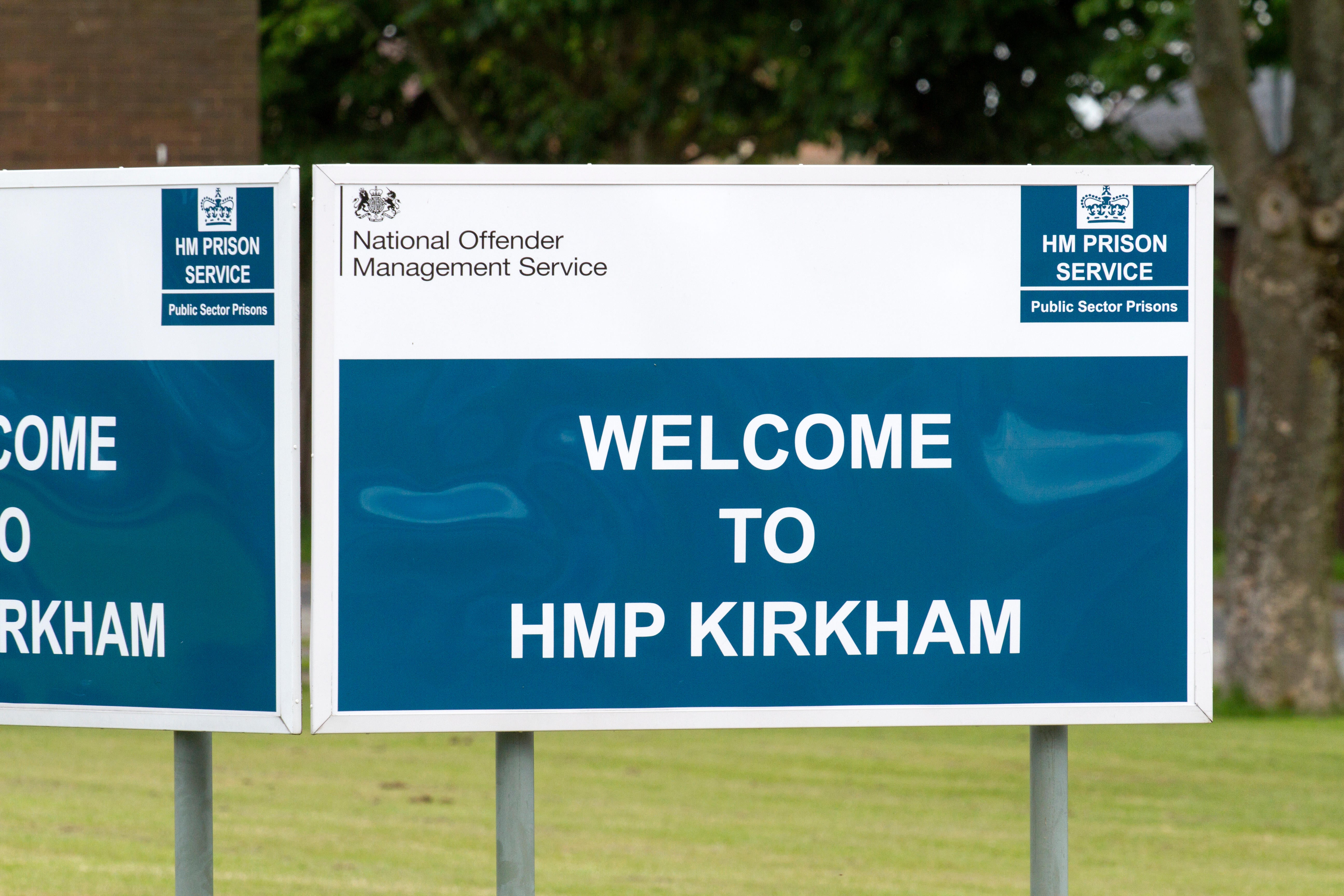 HMP Prison Kirkham is a Category D men’s prison, jail, incarcerated, penitentiary, in Lancashire UK