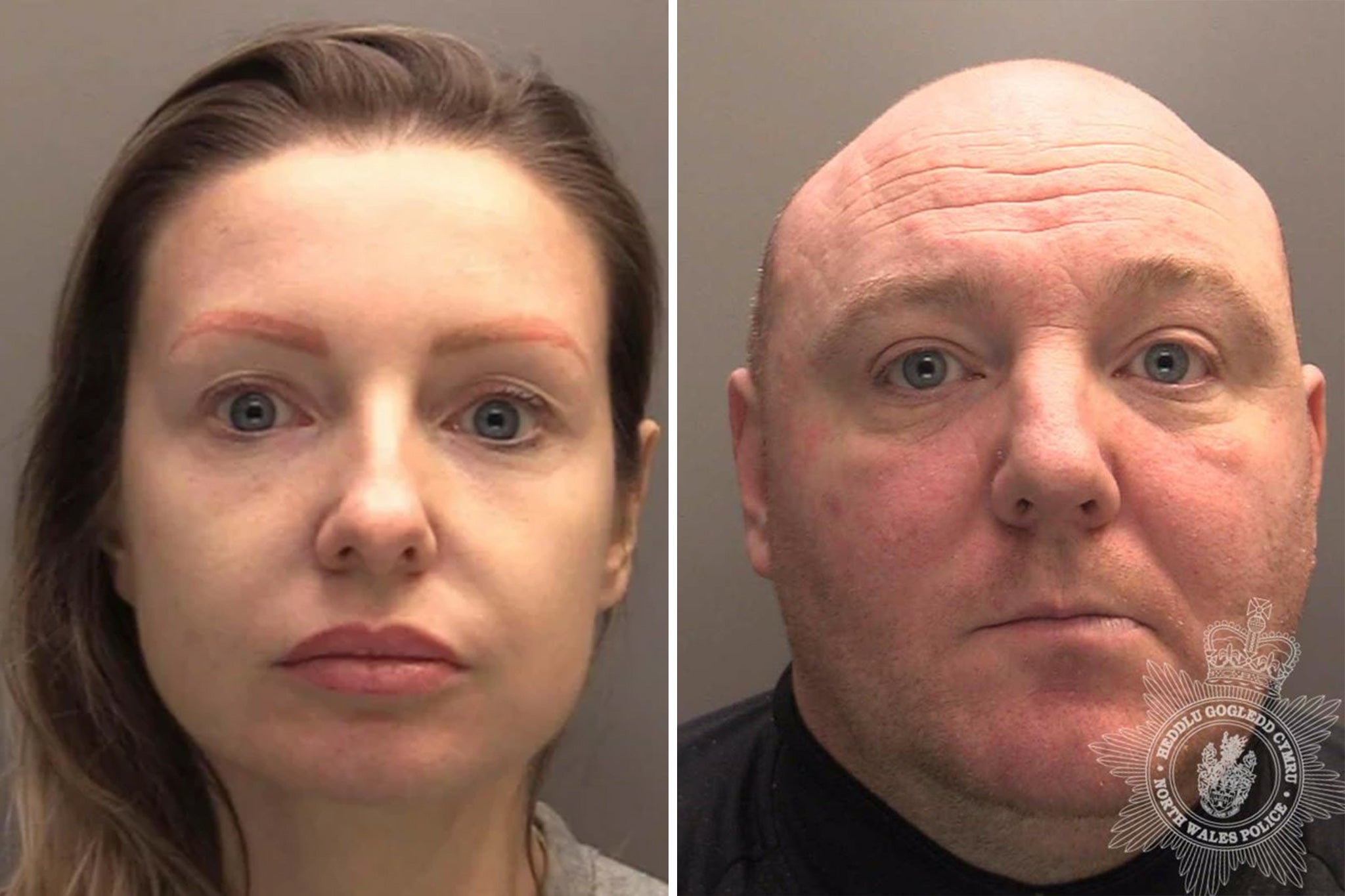 Kerri Pegg and Anthony Saunderson