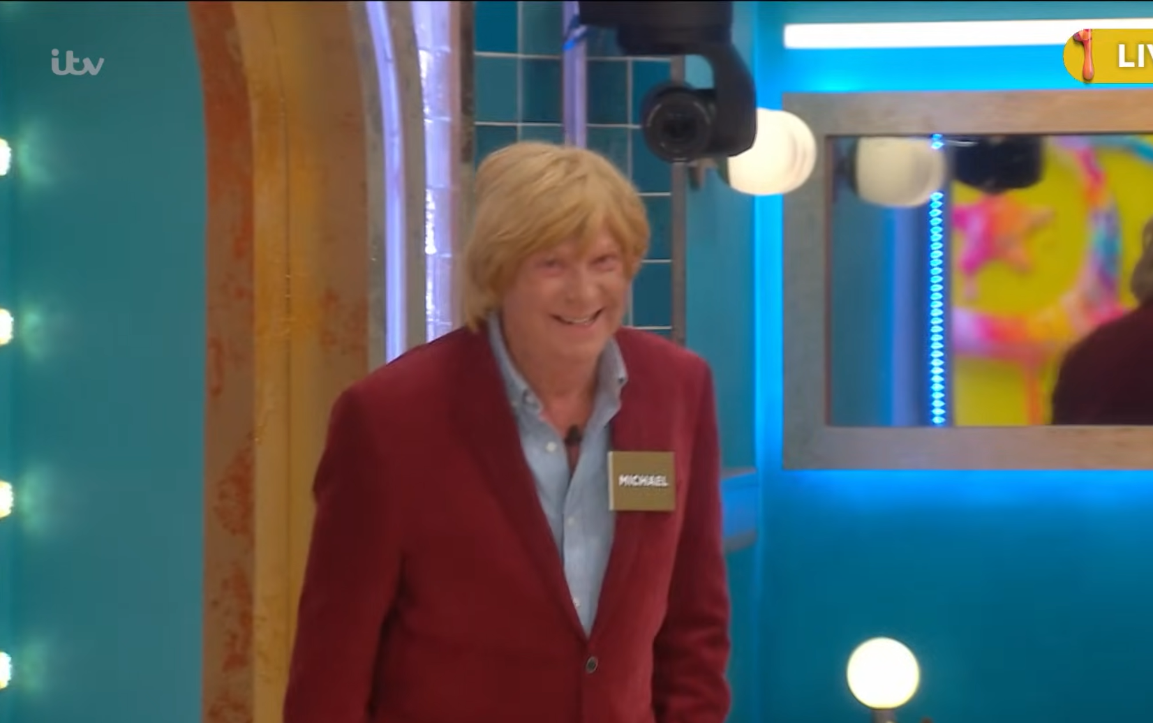 Fabricant said that his blonde hair made him feel ‘comfortable’