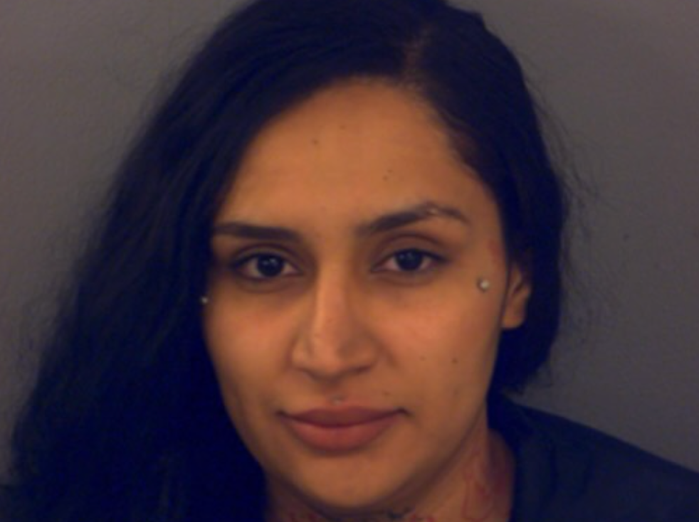 Ivana Dolores Salazar was arrested after policy say she was driving while intoxicated with her five-month-old baby in the car