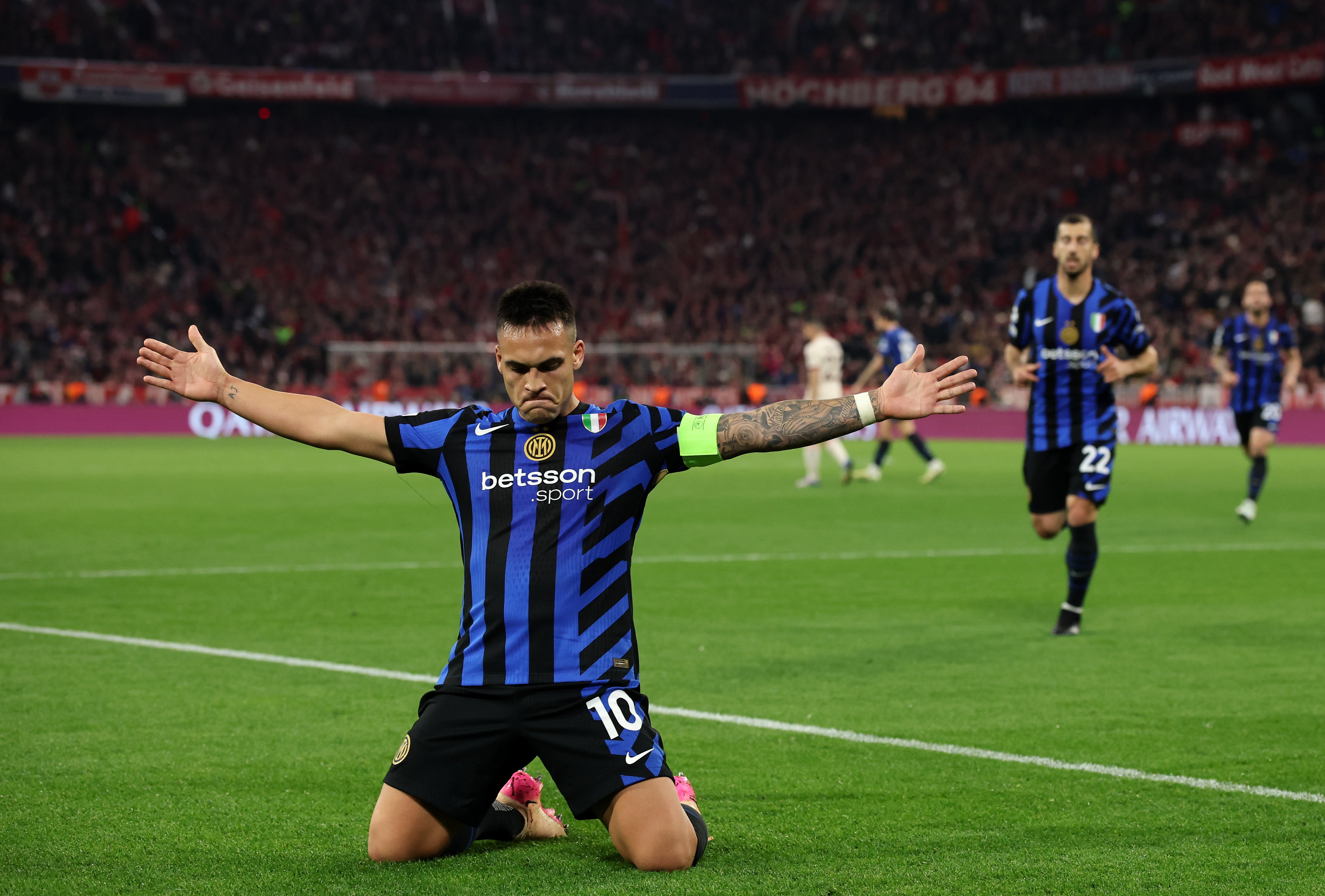 Lautaro Martinez scored Inter Milan's opener