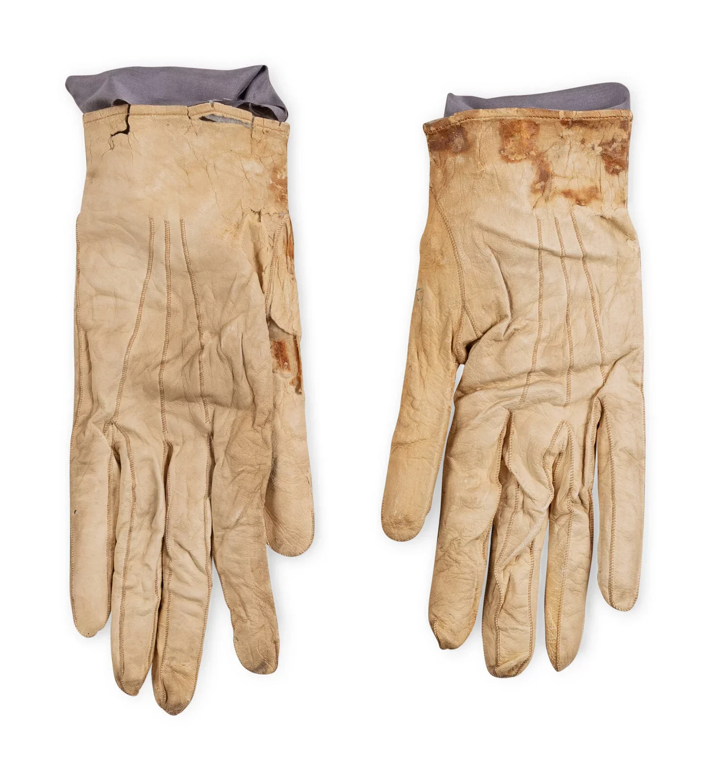 History buffs can soon bid on a pair of blood-stained gloves President Abraham Lincoln carried during his assassination in 1865