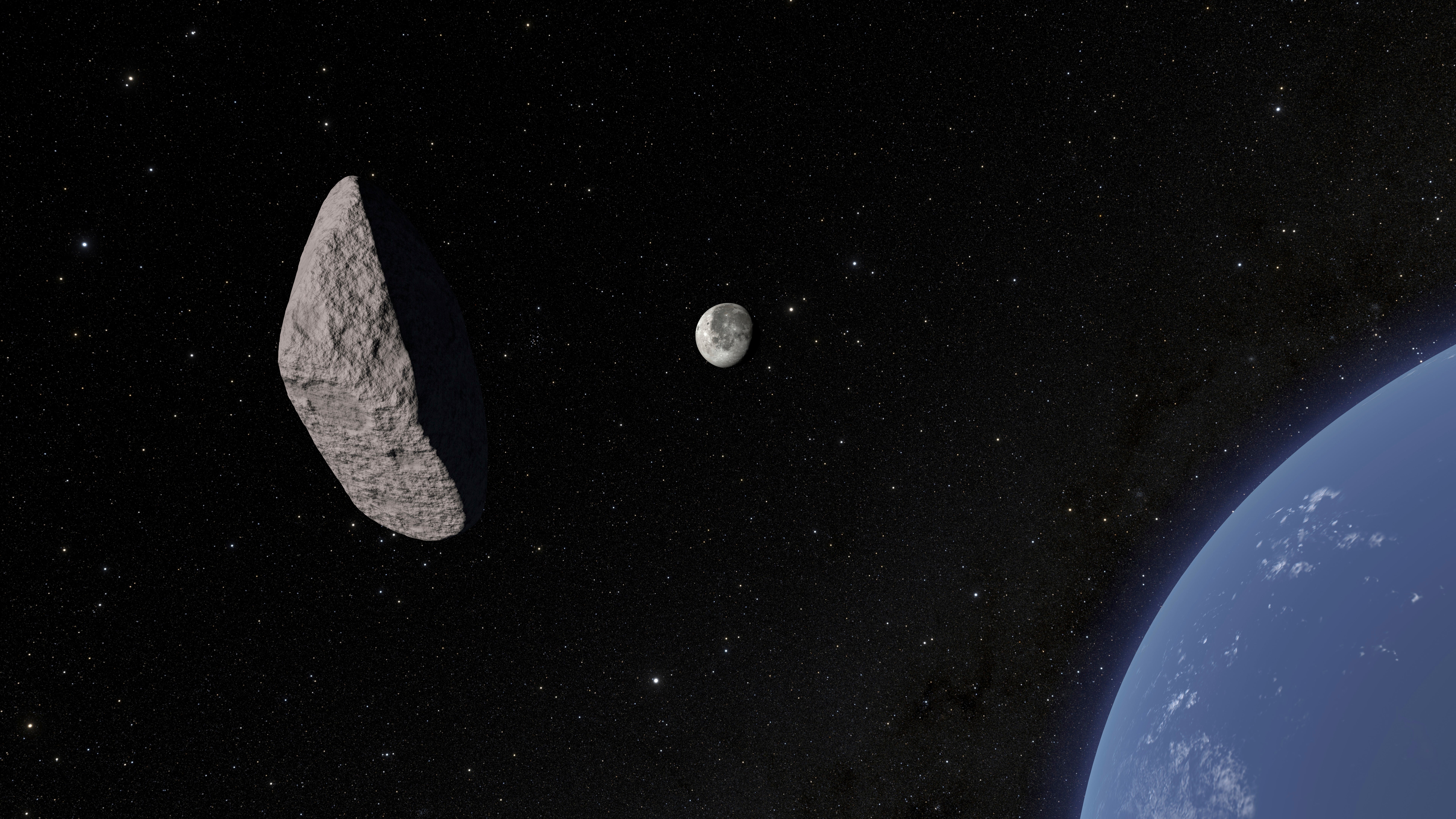 Newly Discovered Asteroid