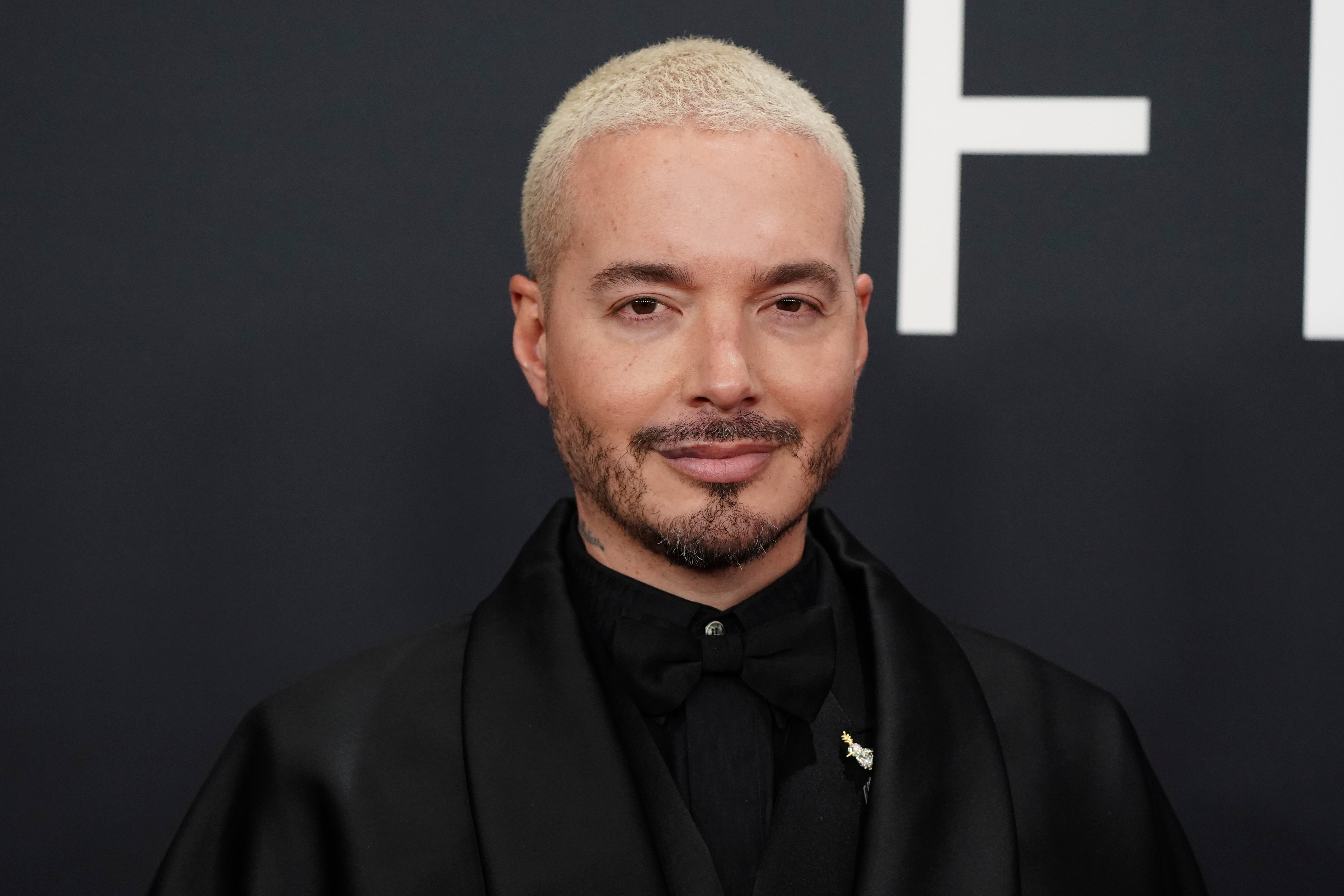 J Balvin arrives at the 67th annual Grammy Awards, Feb. 2, 2025, in Los Angeles. (Photo by Jordan Strauss/Invision/AP, File)