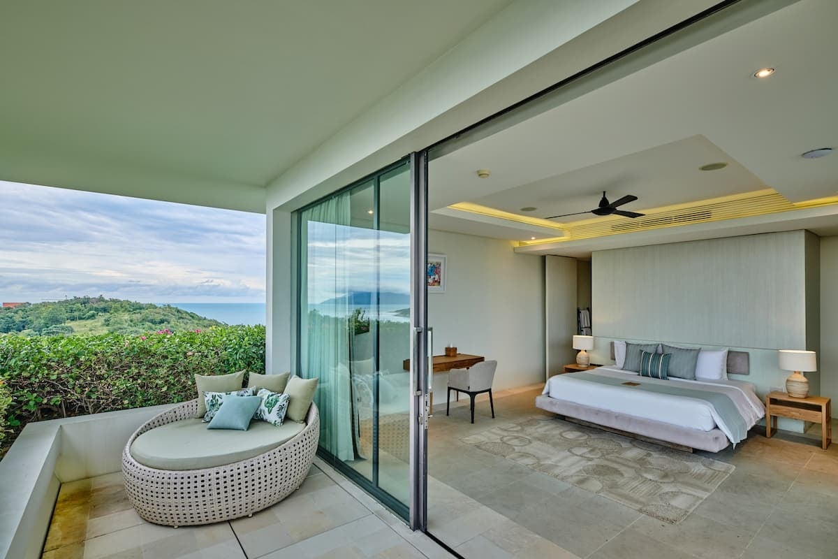 There’s space for up to eight guests to live The White Lotus lifestyle
