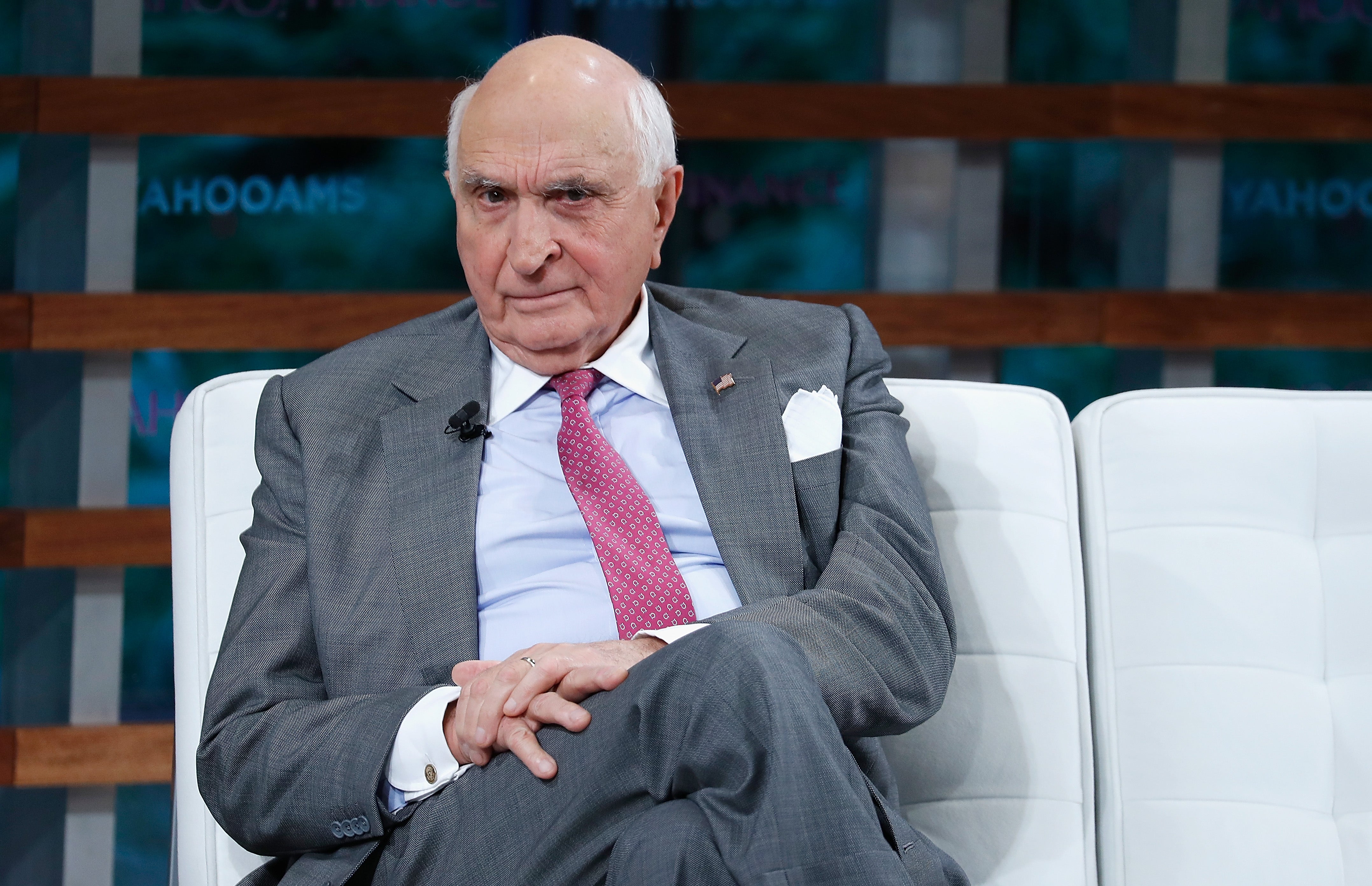 Ken Langone, pictured in 2018 in New York City, says that Trump's tariffs are 'bulls***t'