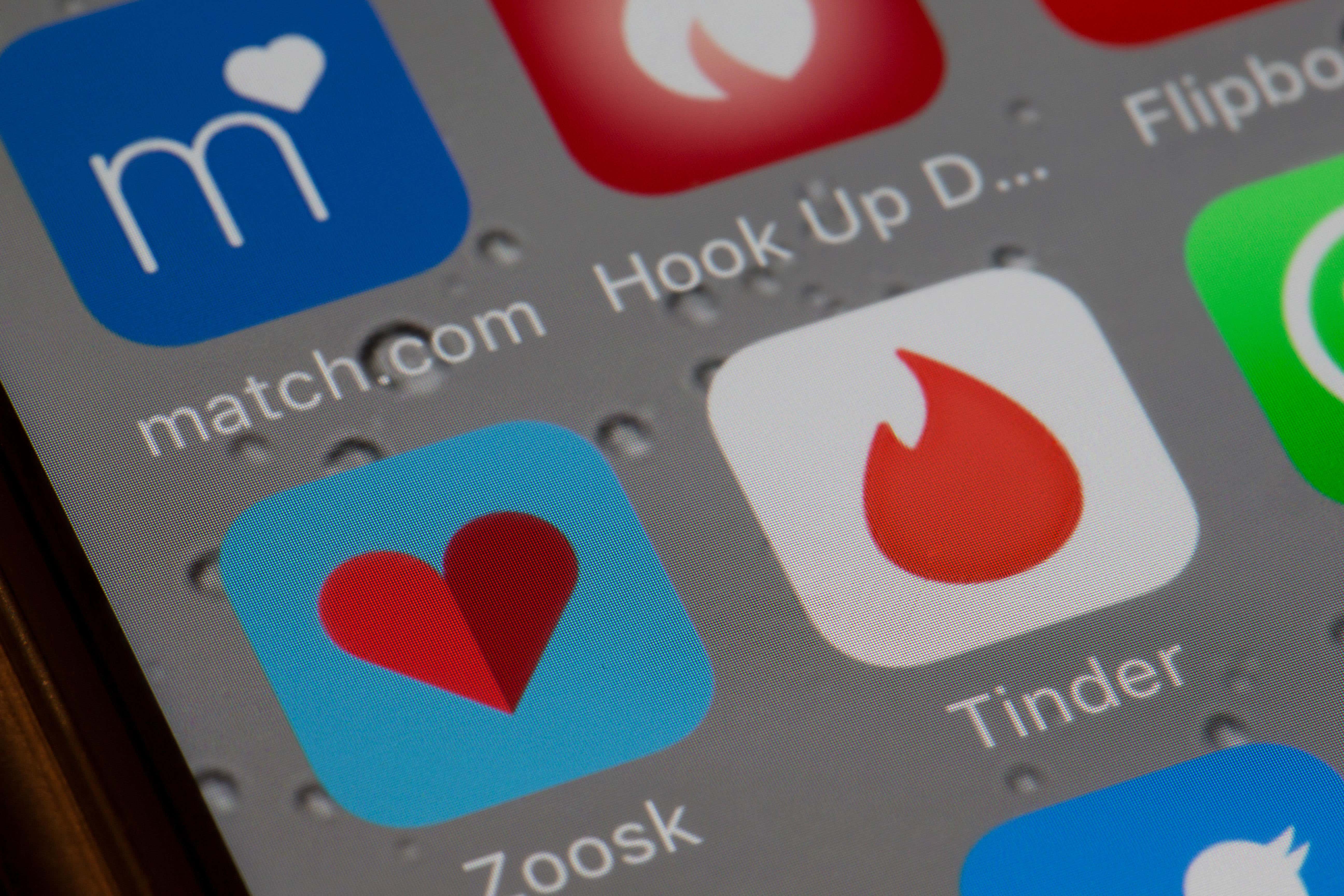 Research found men who have sexually offended against children use dating apps daily (Alamy/PA)