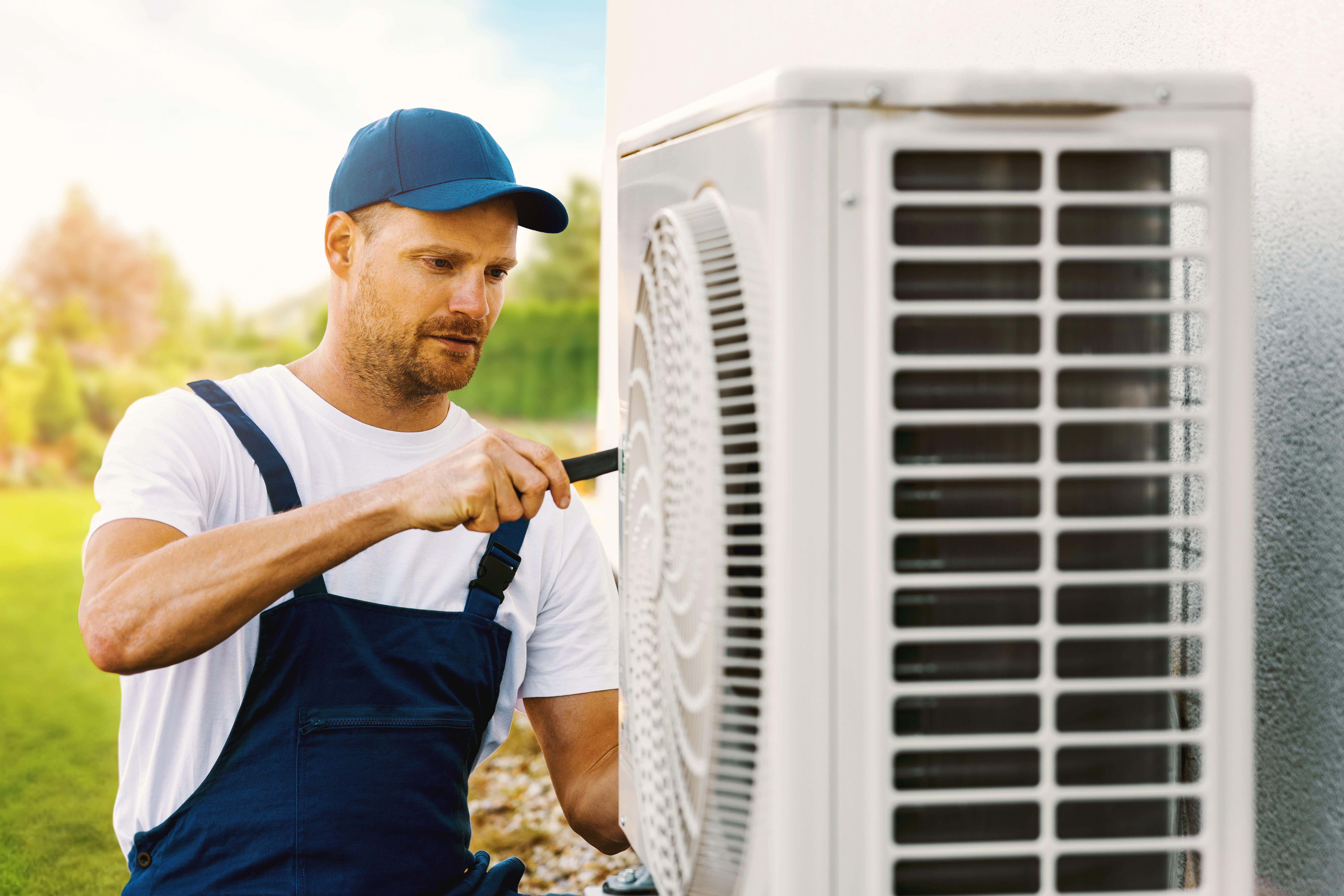 Heat pumps are seen as a key technology in replacing gas boilers to cut climate emissions from homes (Alamy/PA)