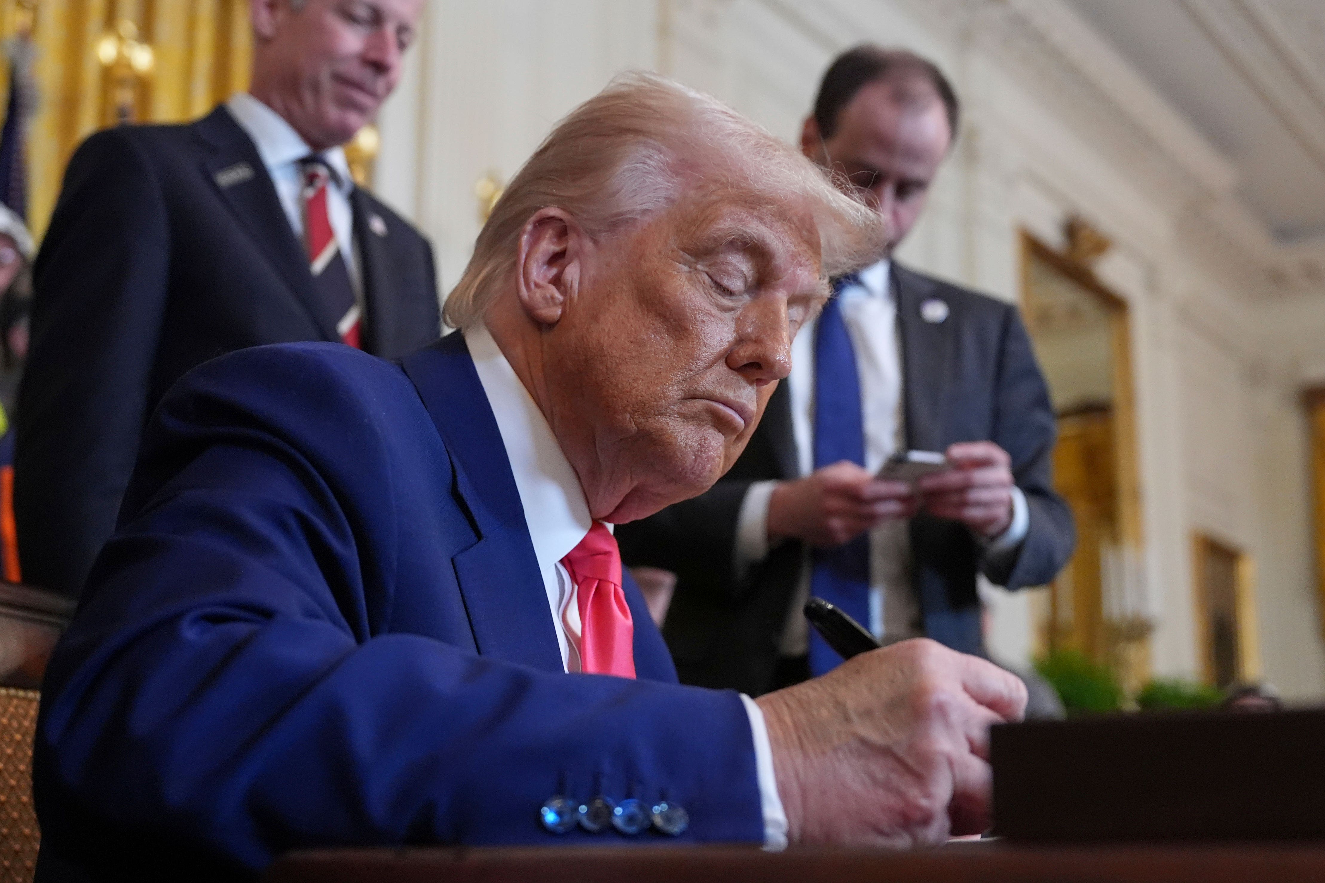 Trump’s tariffs came into effect just after midnight on Wednesday