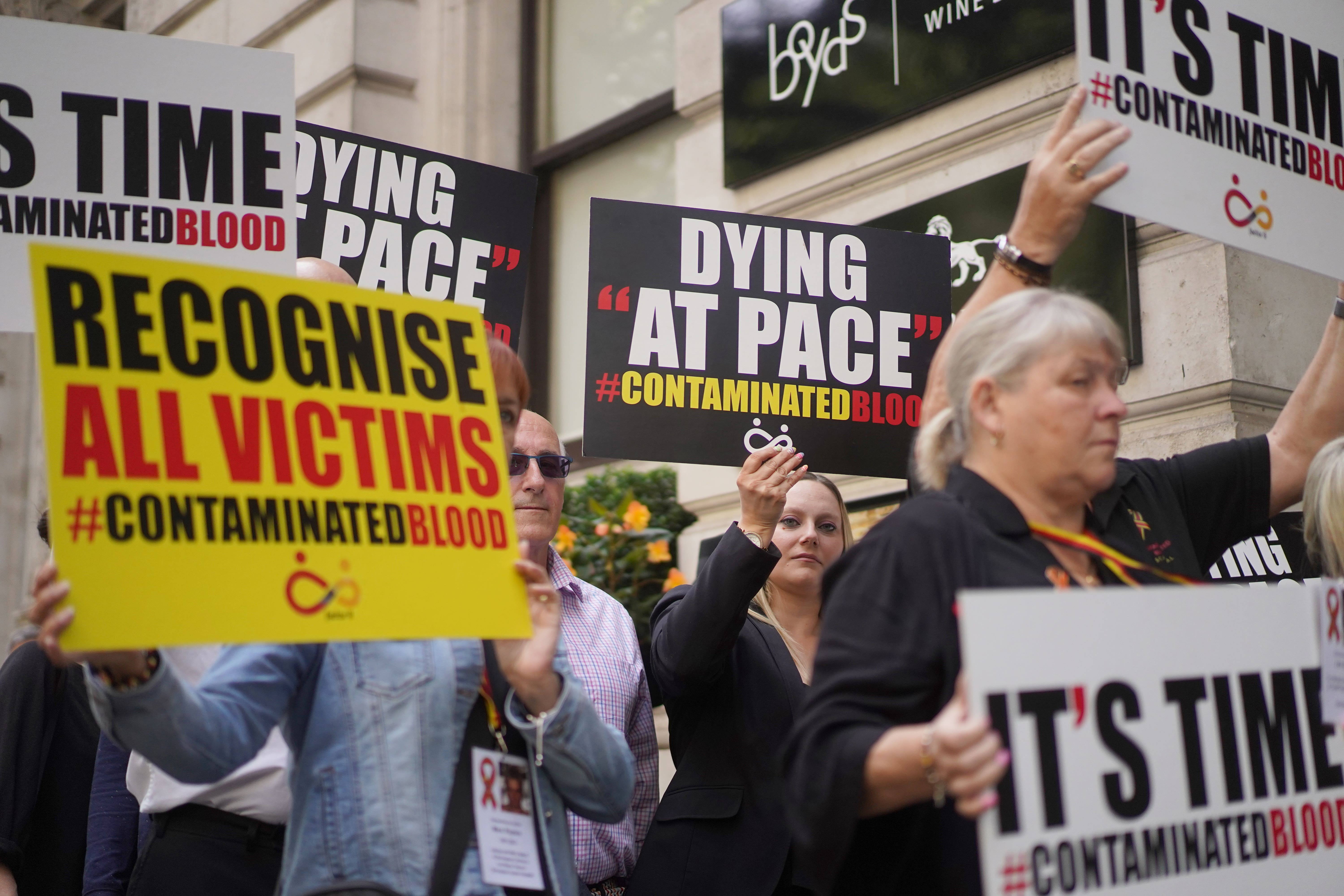 Campaigners have been calling for compensation for decades (Victoria Jones/PA)