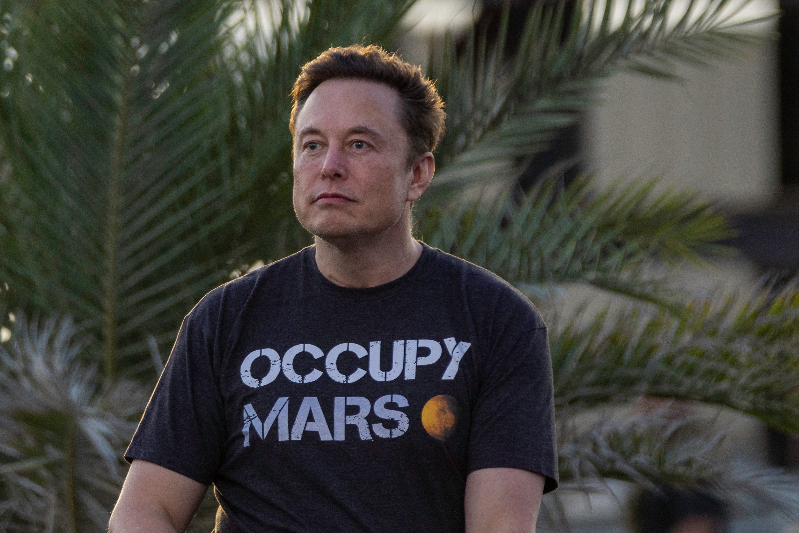 SpaceX founder Elon Musk has long advocated for Mars missions, often donning a shirt reading ‘Occupy Mars’