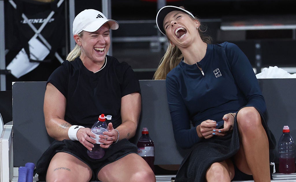 The GB camp have looked in high spirits during their training in the Hague this week