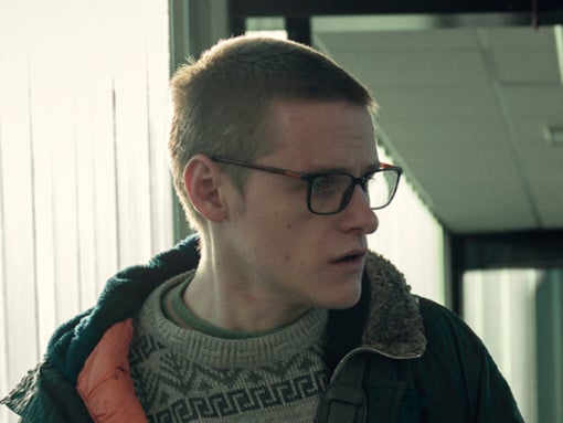 Lewis Gribben in season seven ‘Black Mirror’ episode ‘Plaything’