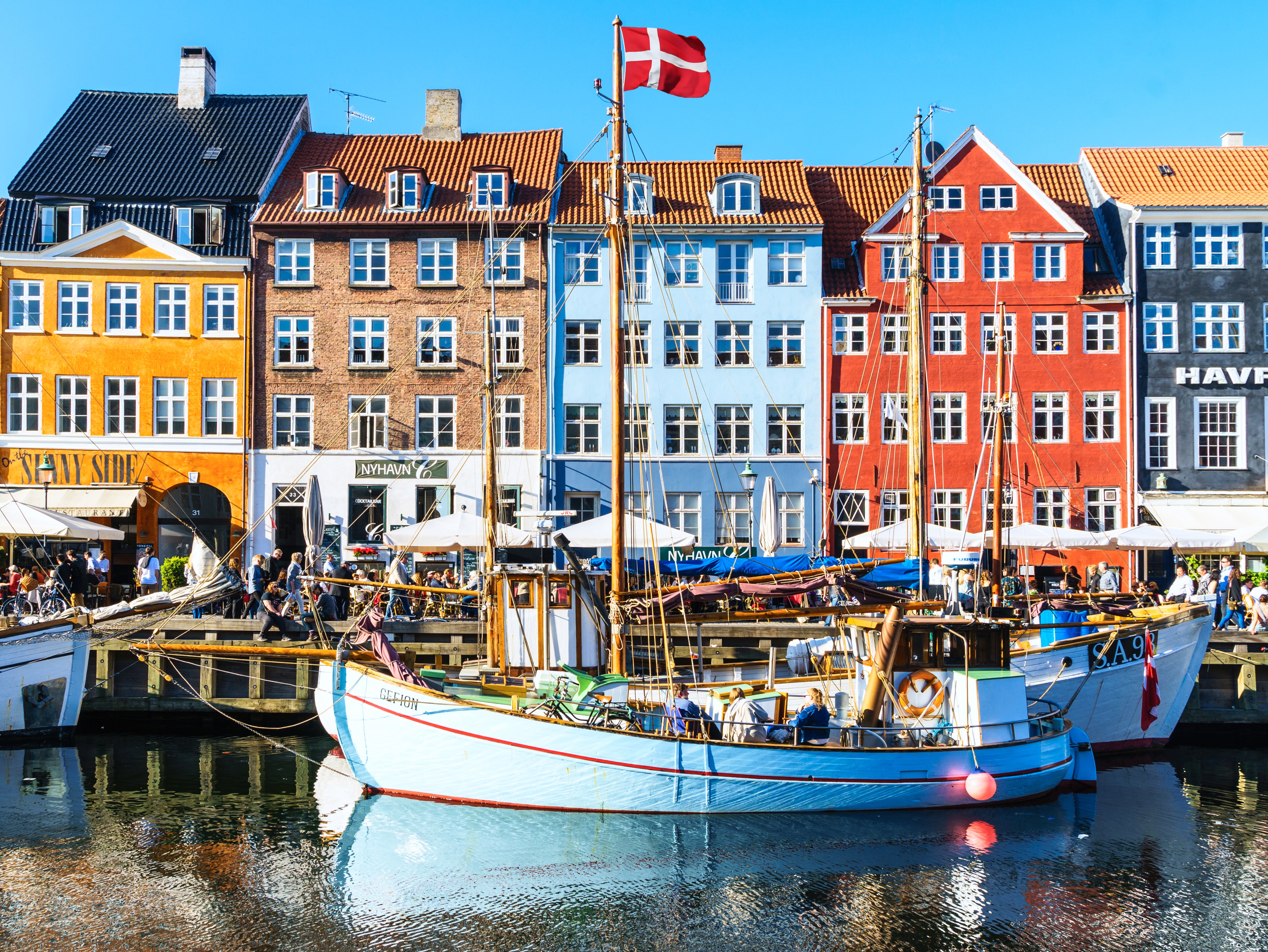 Denmark and the rest of Scandinavia all feature in the top ten