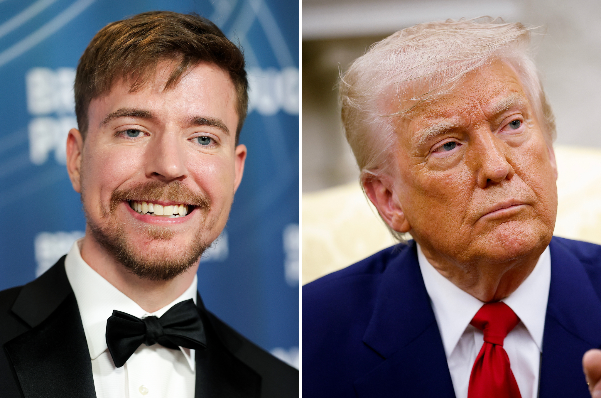 Popular YouTuber MrBeast has called out the president's 'brutal' tariffs