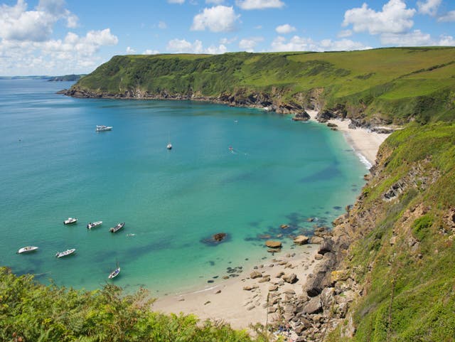 <p>Places like Lantic Bay are among the most unspoilt parts of the county </p>