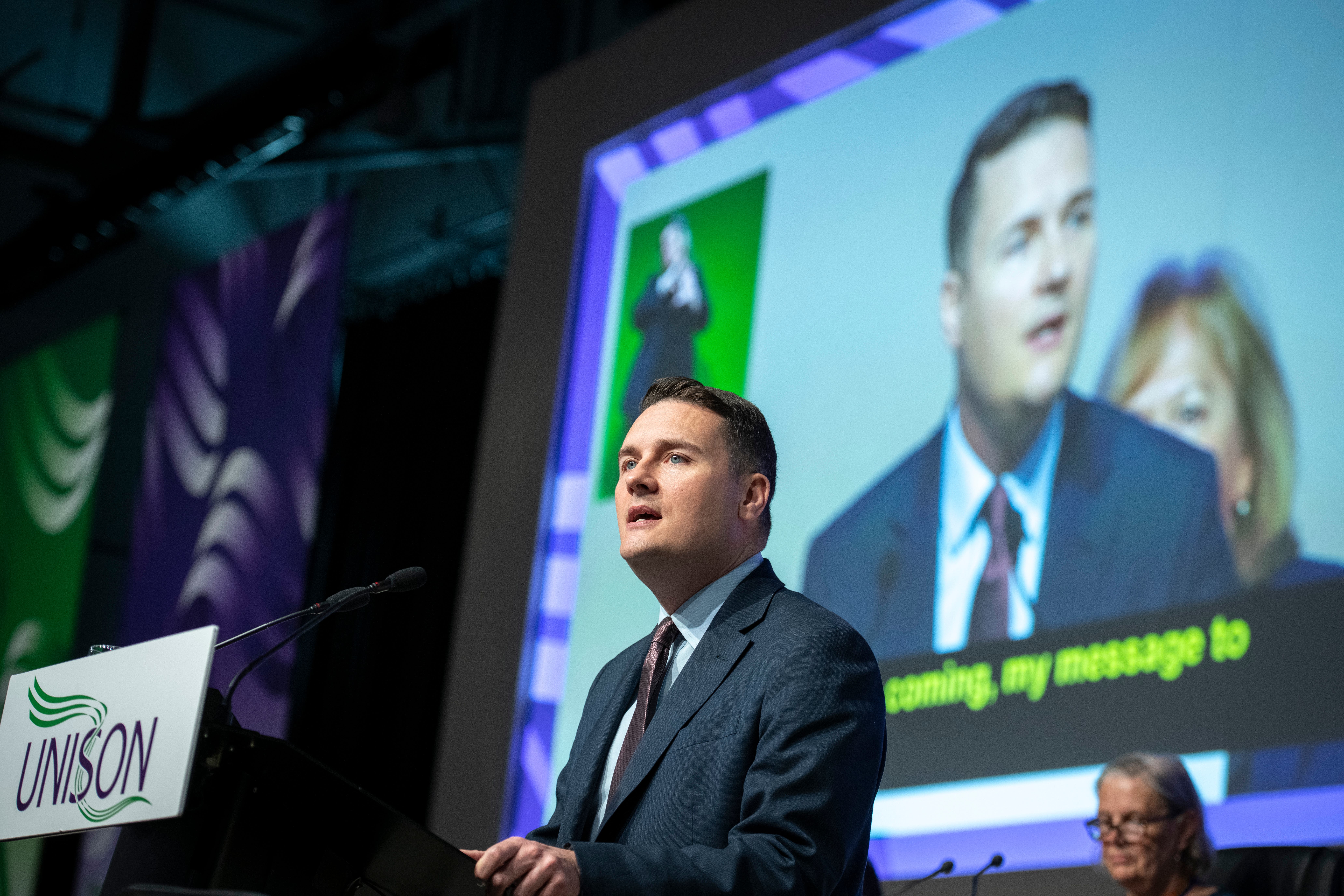 Wes Streeting (Steve Forrest/Workers’ Photos/PA)