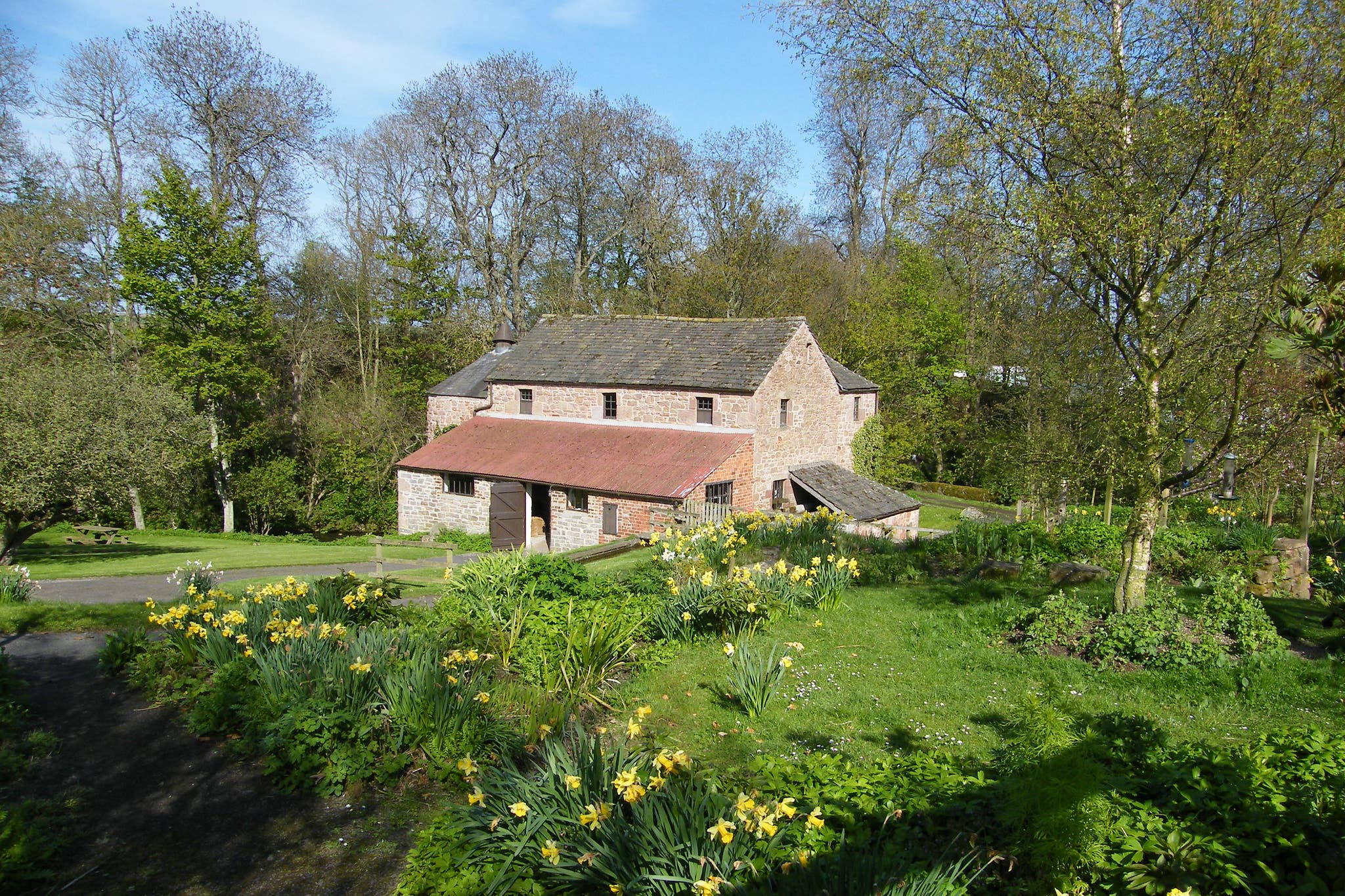 Restoration work has been carried out at Barry Mill (NTS/PA)