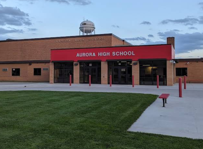 Aurora High School students holding up the Nazi flag have been identified, the local school district said