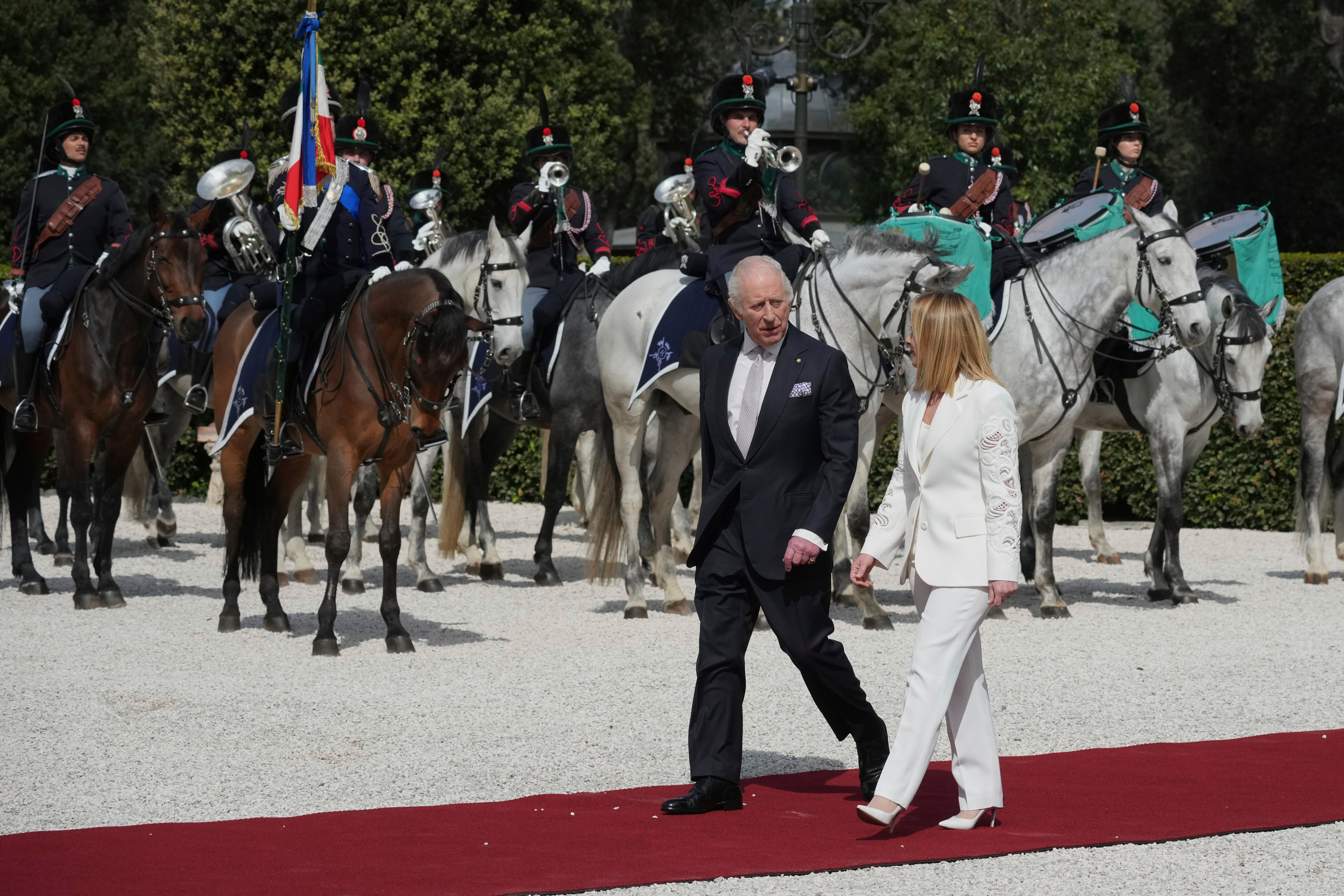 Italy Britain Royals