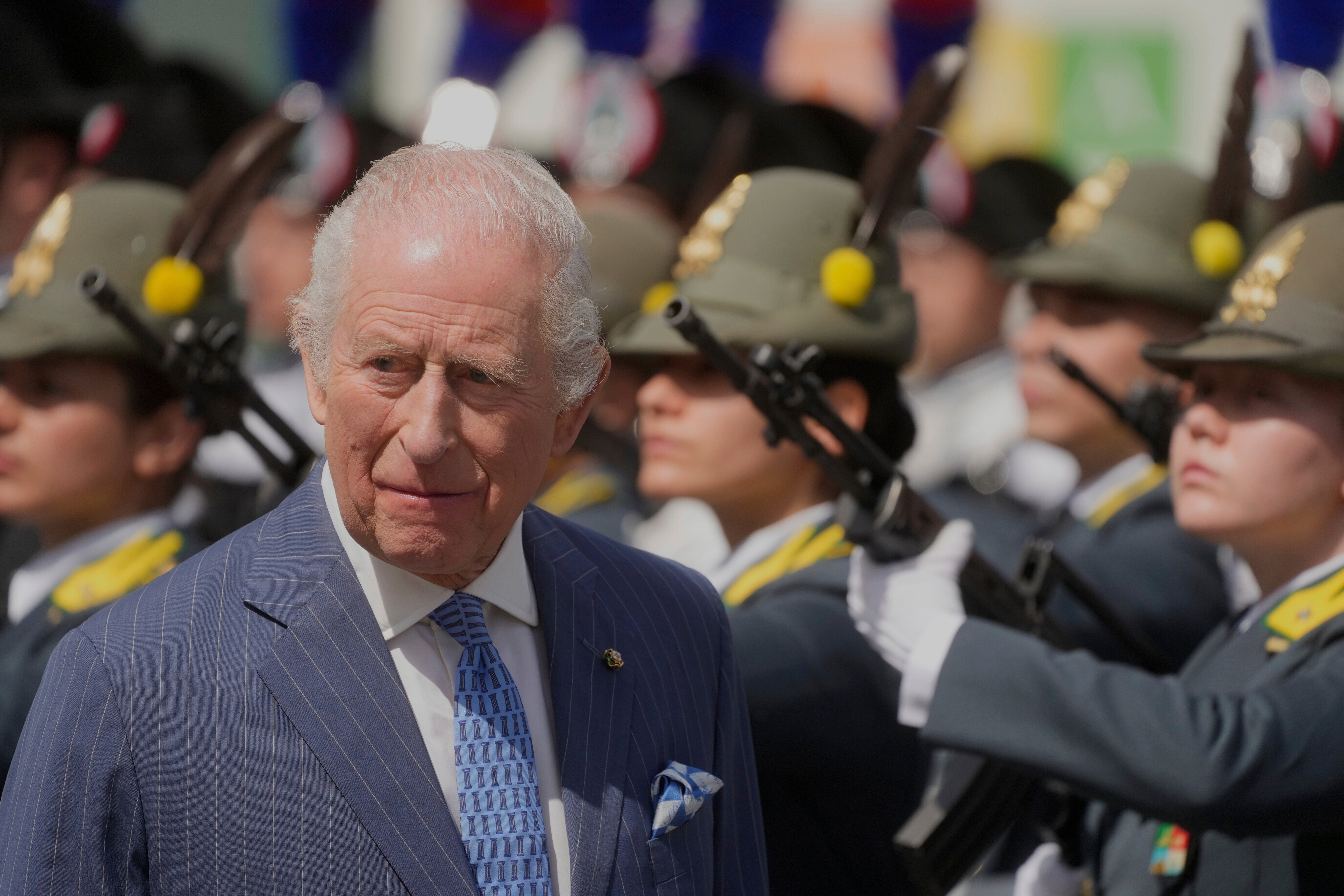 Charles said he was “deeply saddened”