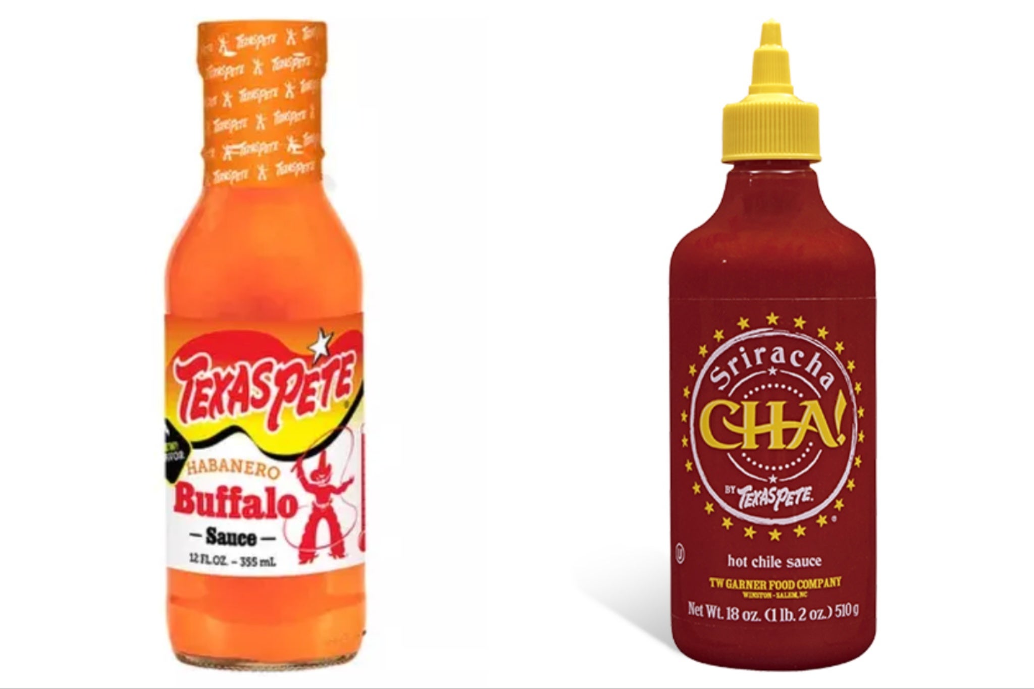 Texas Pete’s Habanero Buffalo Sauce and Sweet CHAbanero Sauce were recalled
