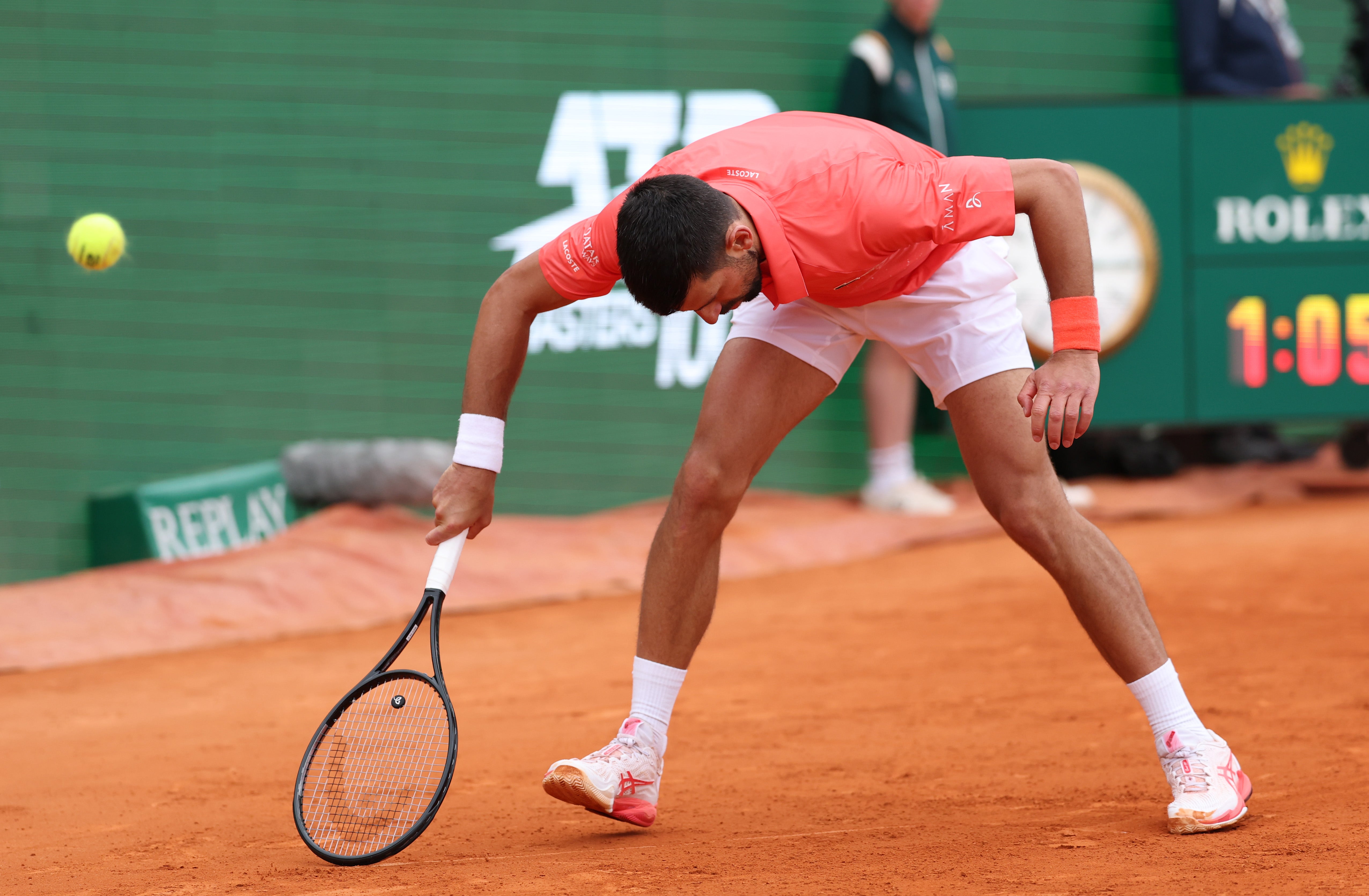 Novak Djokovic suffered a shock defeat to Alejandro Tabilo in Monaco