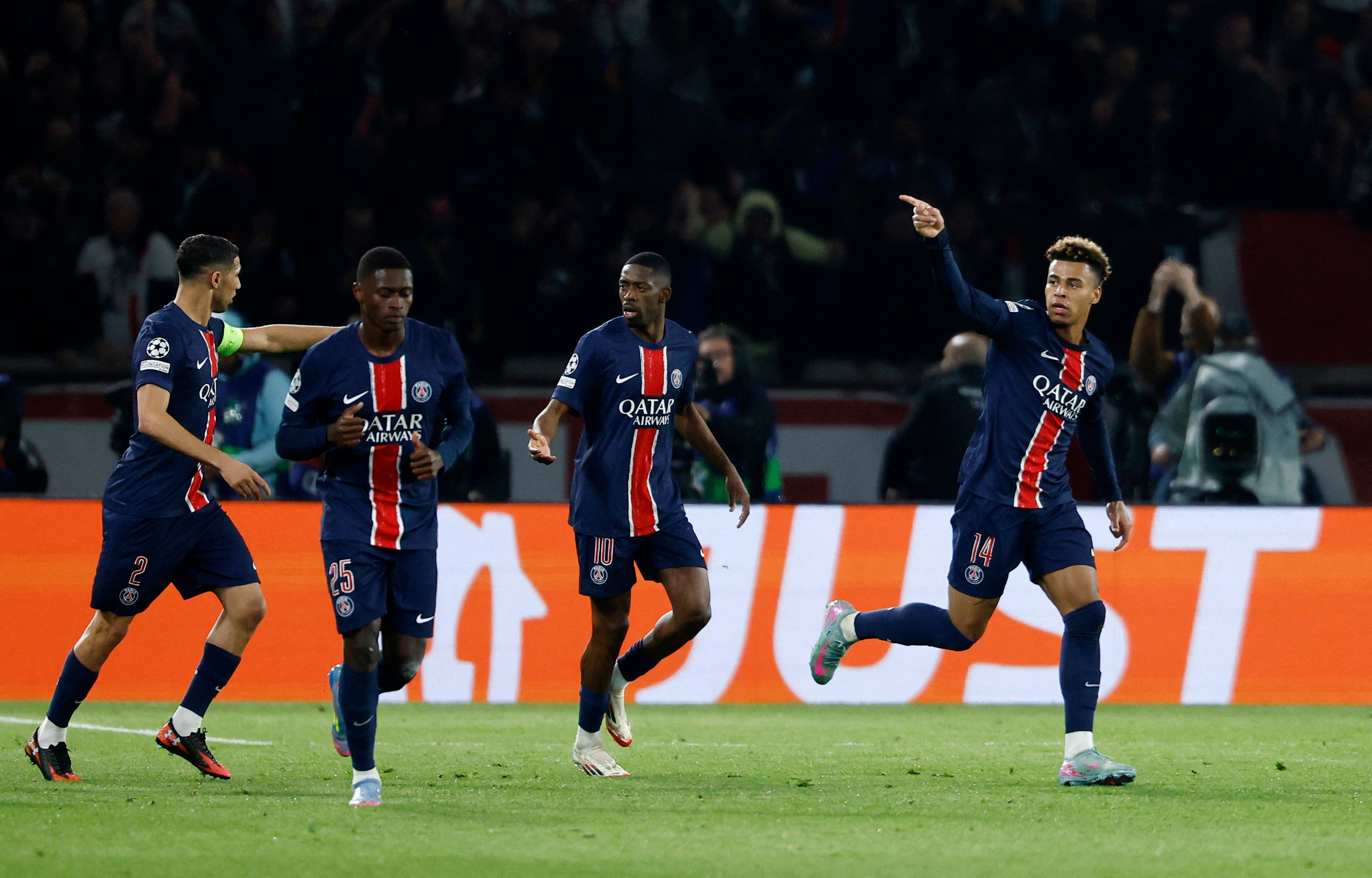 Dazzling Desire Doue inspires transformed PSG as Aston Villa taught Champions League lesson