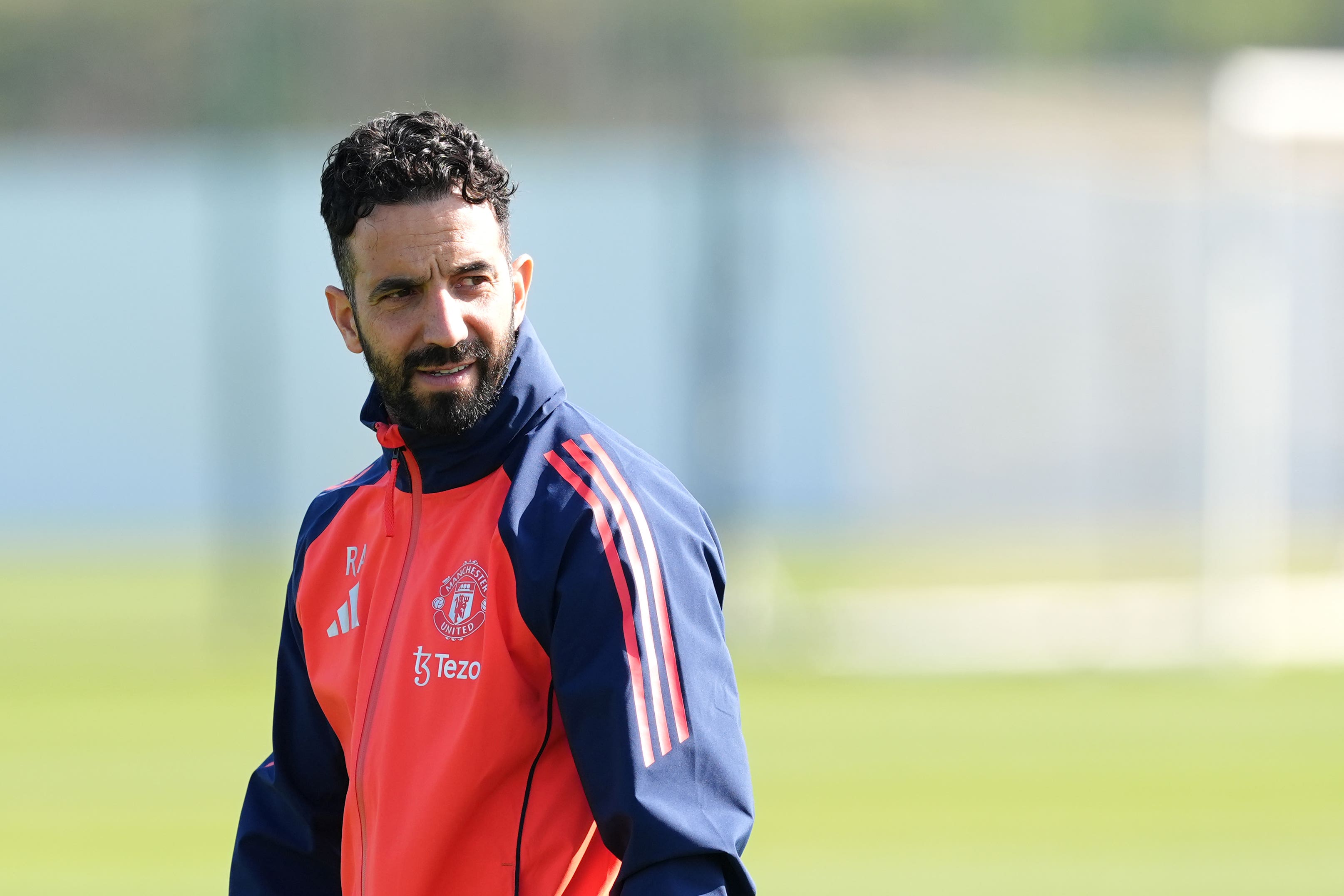 Manchester United manager Ruben Amorim (Martin Rickett/PA)