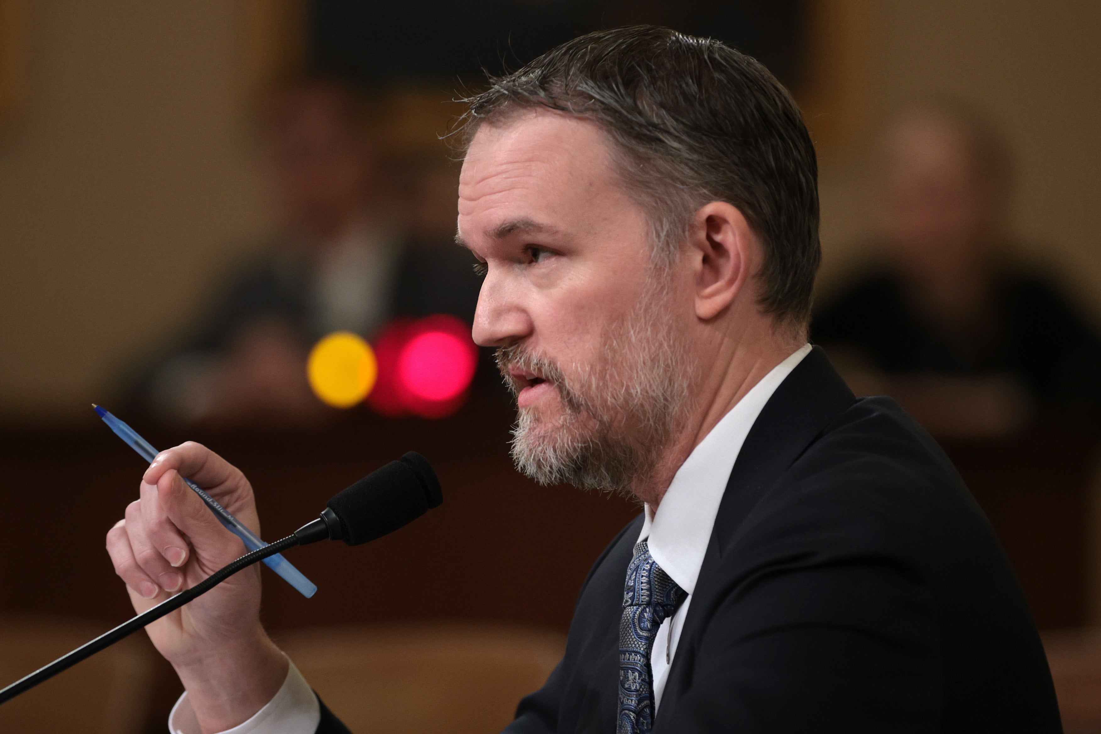 Trump administration trade representative Jamieson Greer appeared to learn about the president’s tariff pause in real time while testifying about tariff impacts to a House committee Thursday