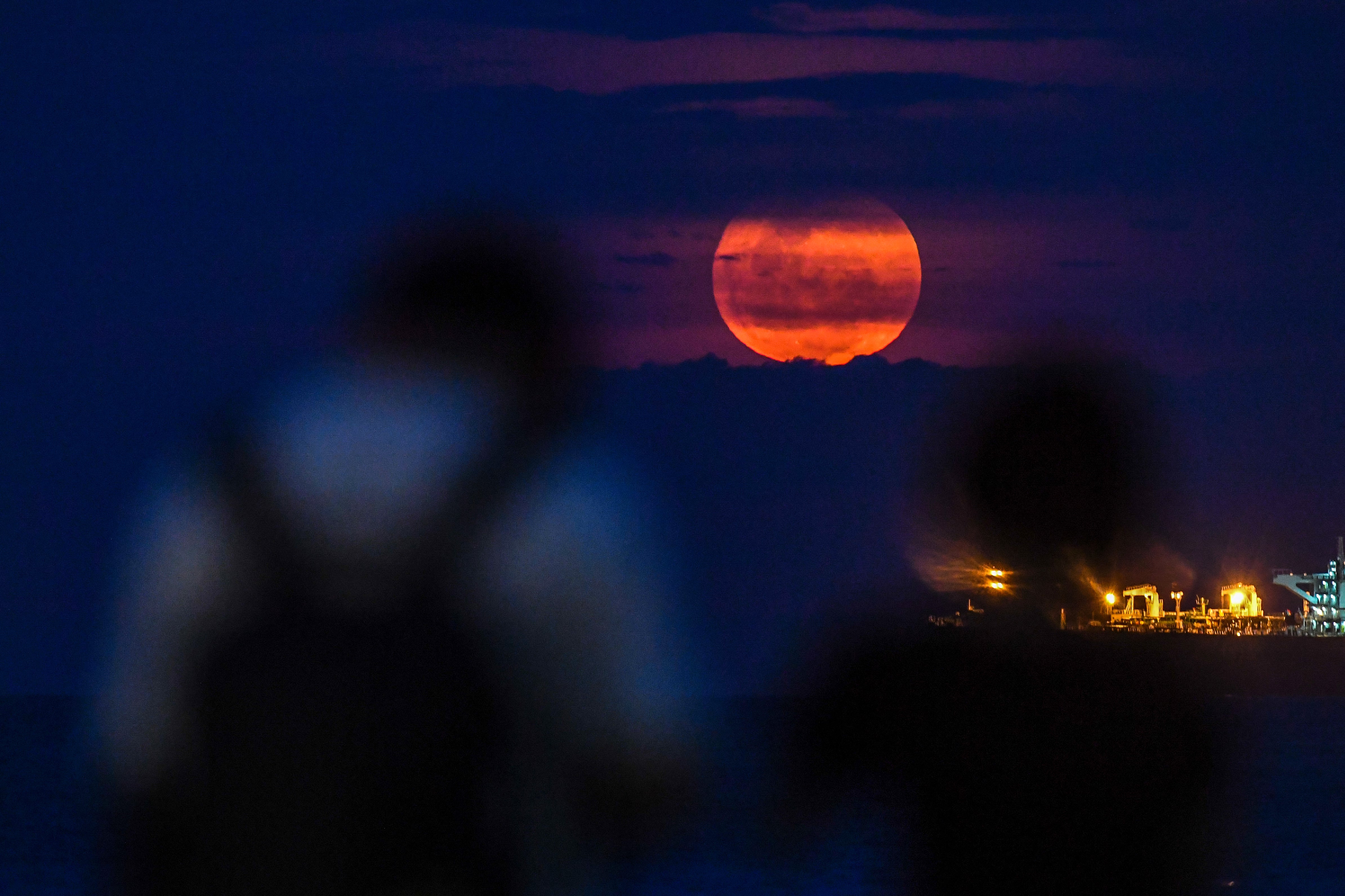 The best way to see the pink moon is from an unobstructed area. But, clouds could rob some viewers of their chance to catch it this year