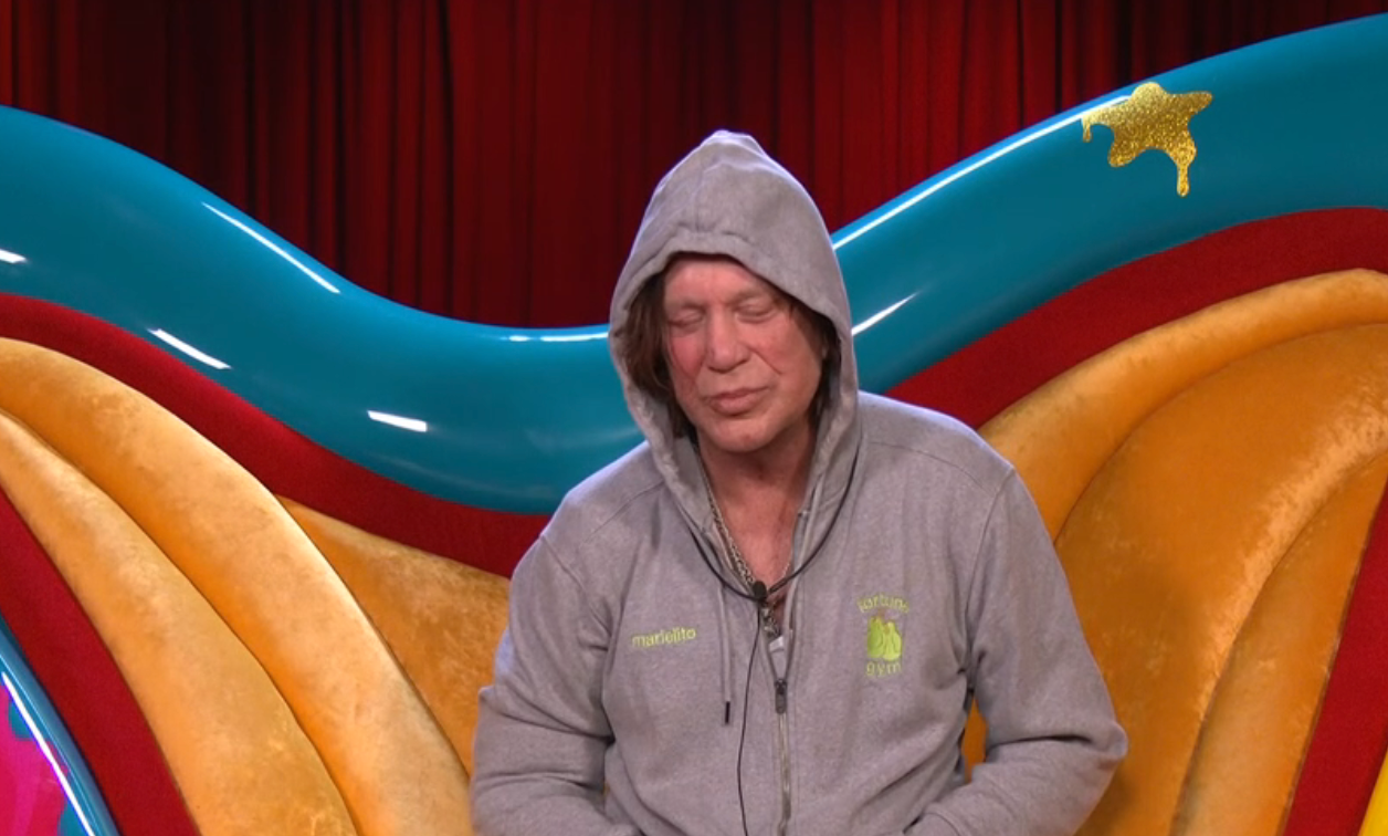 Mickey Rourke on Big Brother