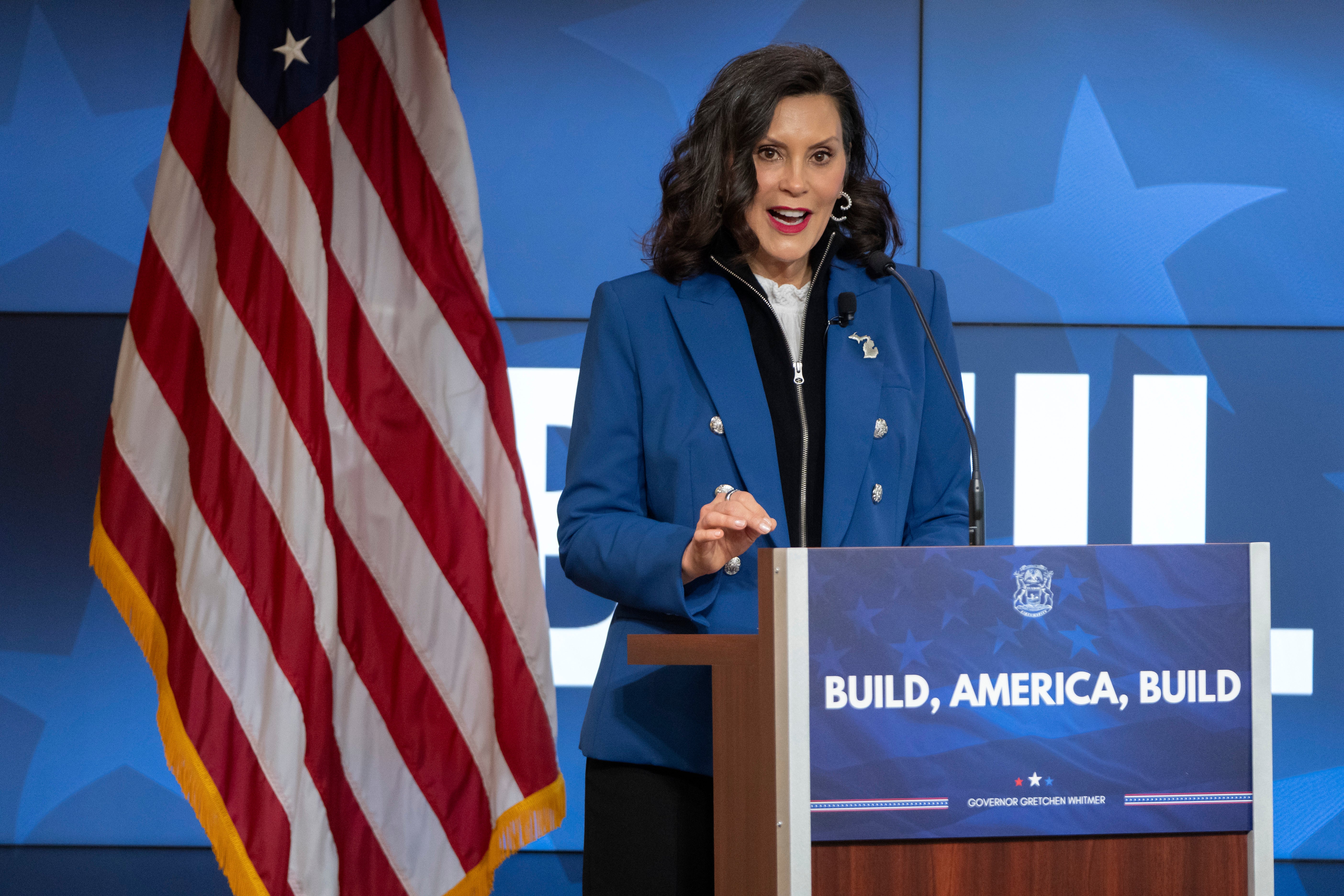 ‘I understand the motivation behind the tariffs, and I can tell you here’s where President Trump and I do agree,’ Gov. Whitmer said Wednesday