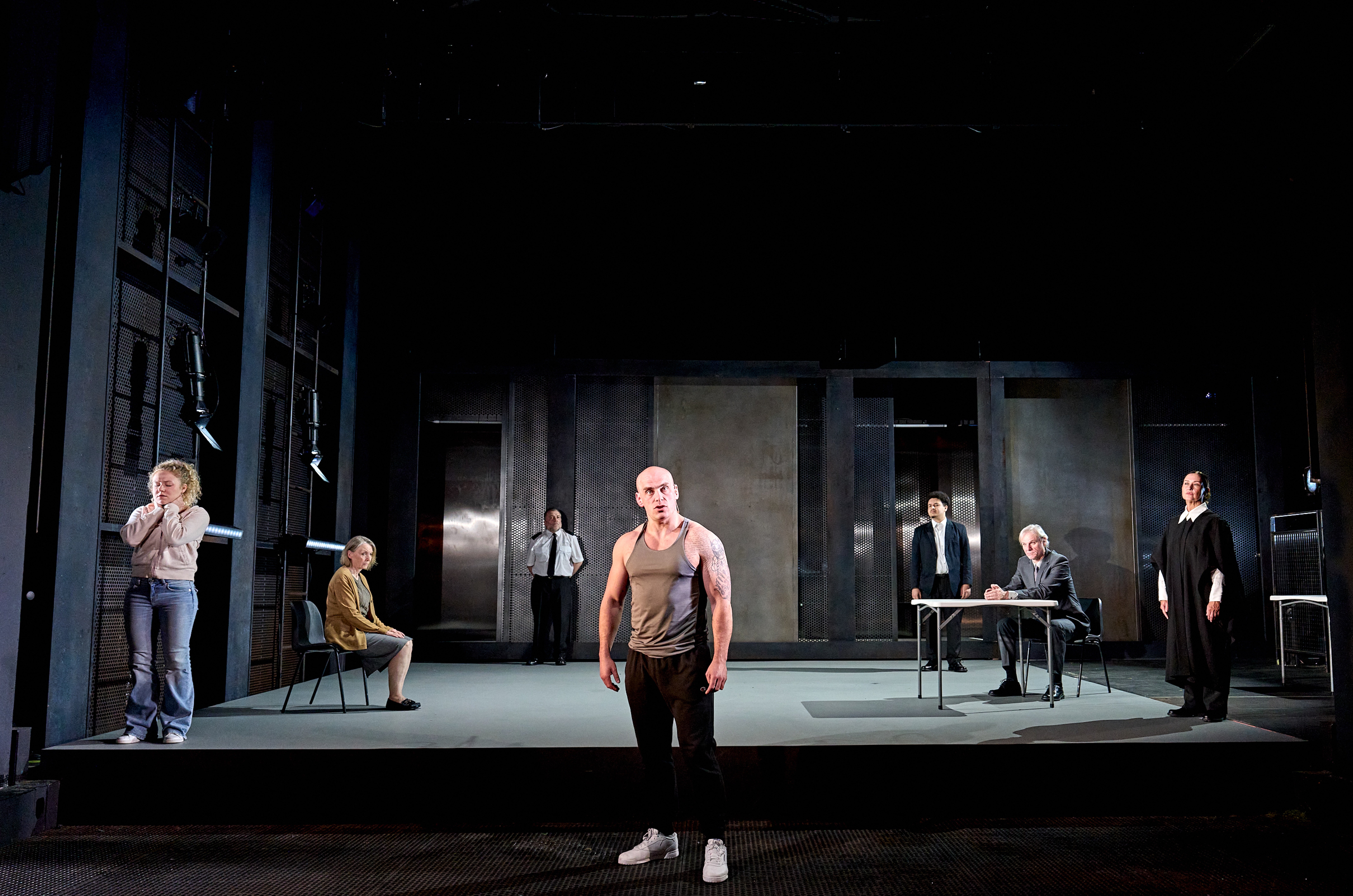 On the run: Robert Icke paints an unsparingly brutal depiction of Raoul Moat