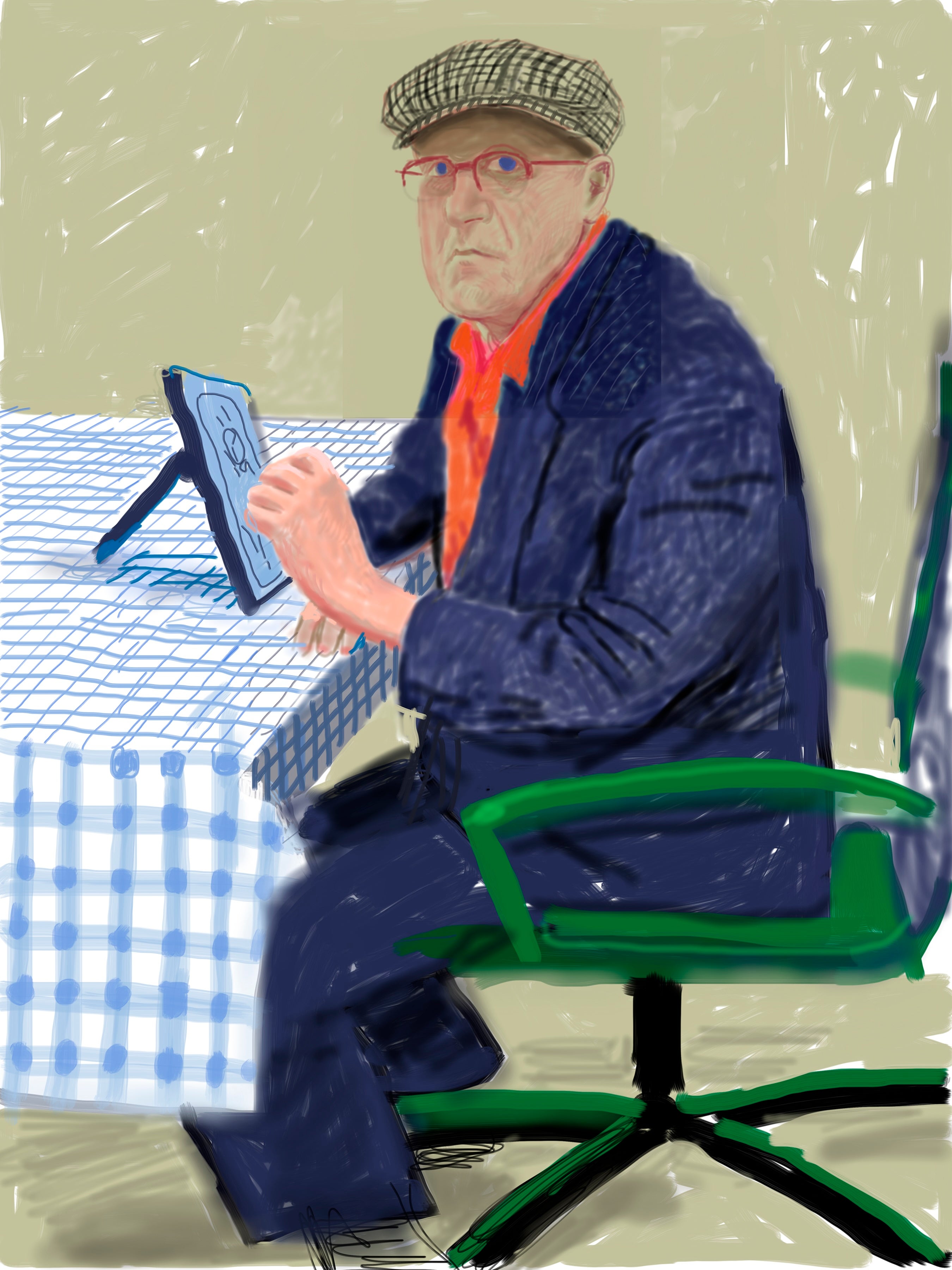 David Hockney: ‘No 1203, 14th March 2012’ (2012)