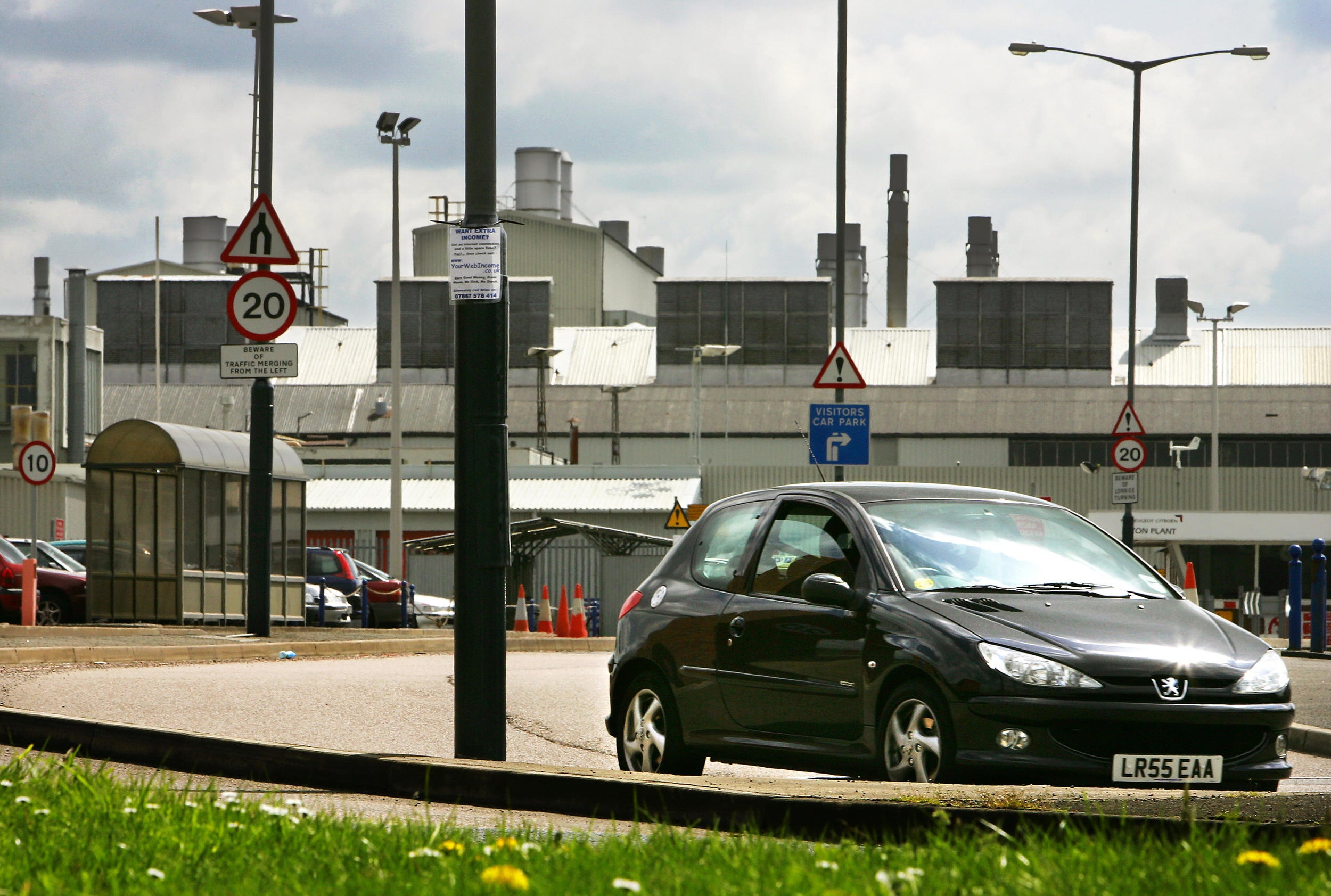 The PSA Peugeot Citroen factory in Ryton, near Coventry
