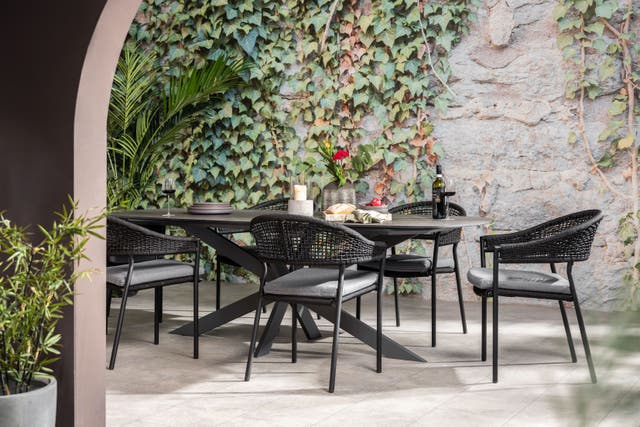 Celebrate sunny days by elevating your outdoor furniture (Barker and Stonehouse/PA)