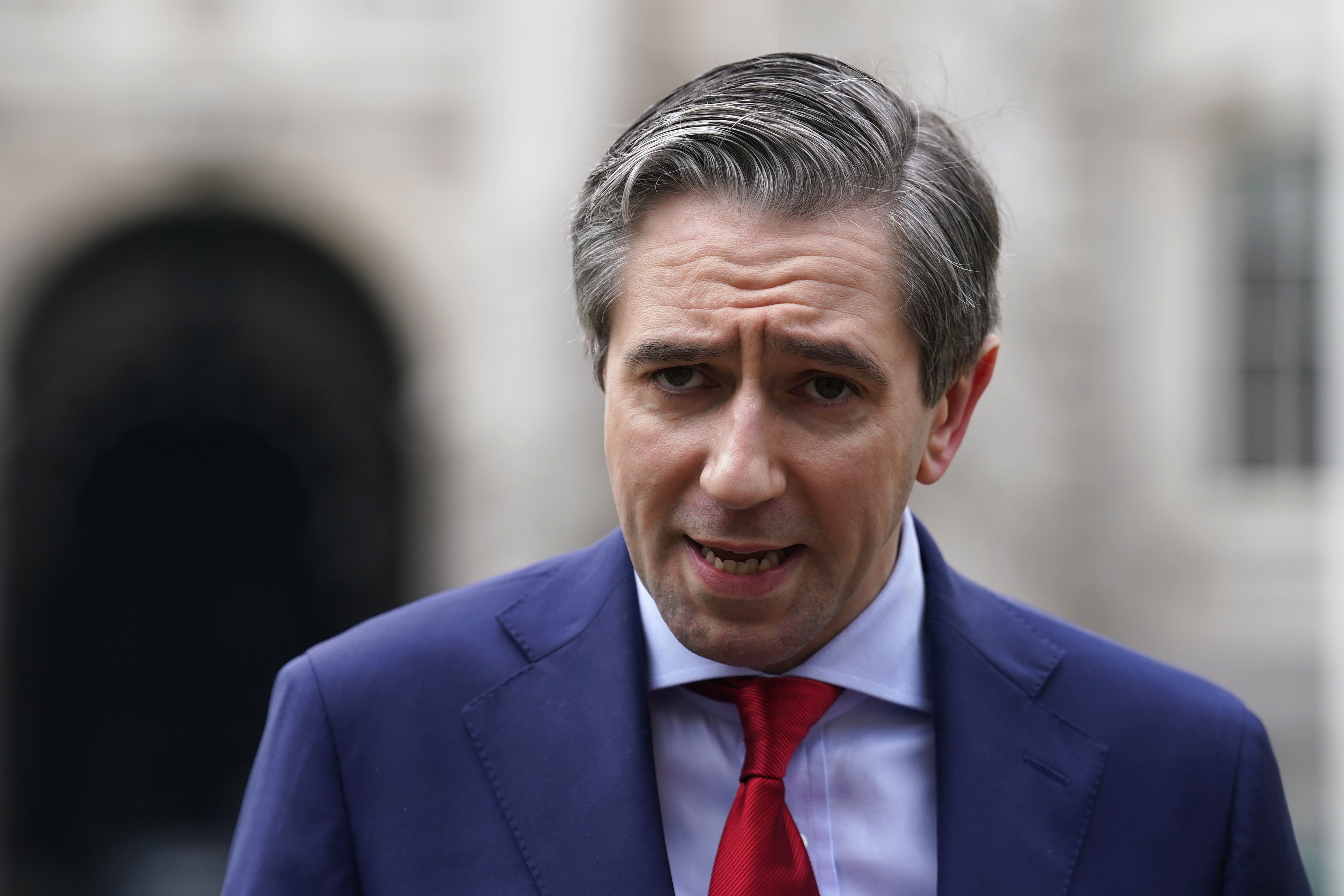 Tanaiste Simon Harris said ‘all sides need to engage in good faith’ (Brian Lawless/PA)