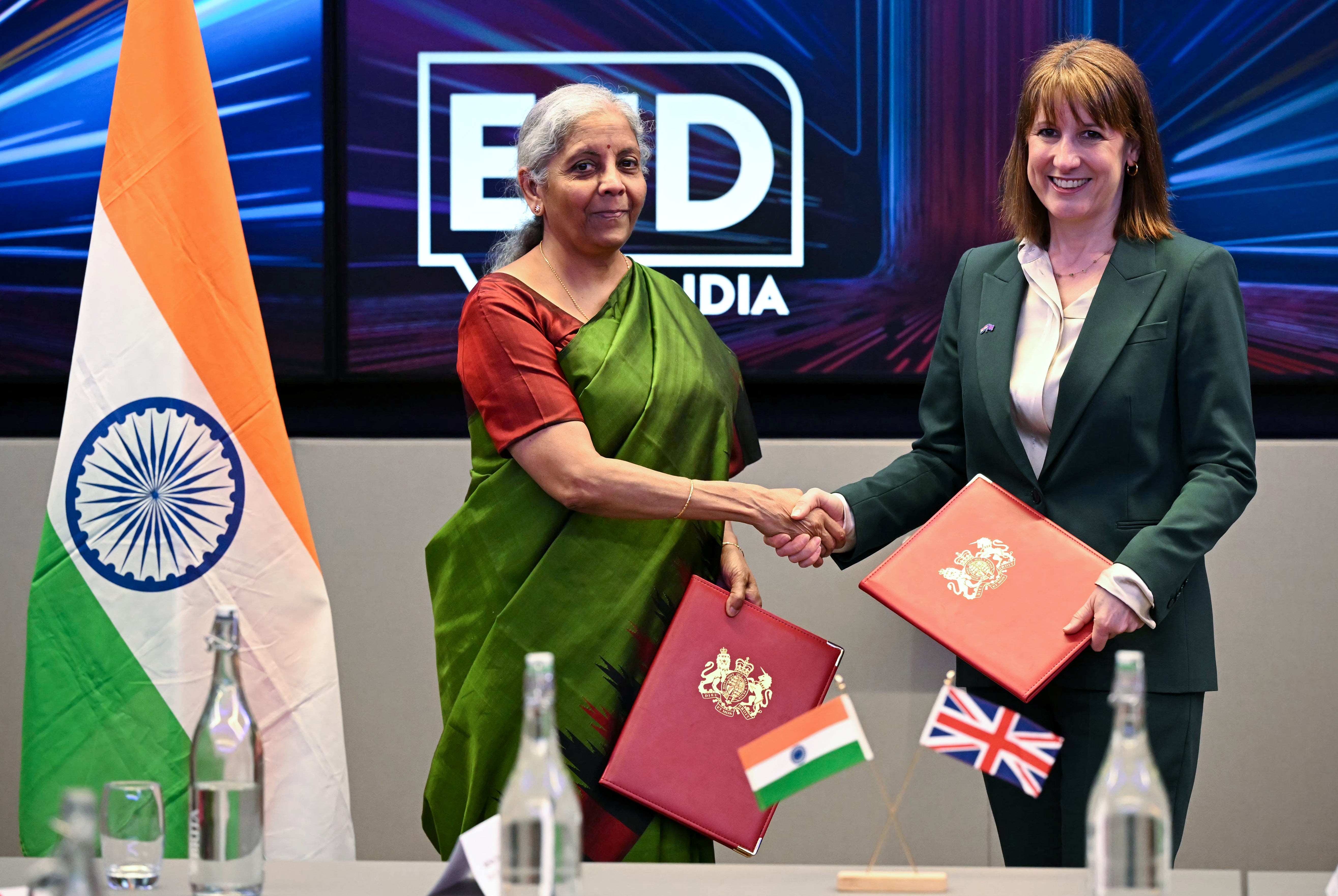 Chancellor of the Exchequer Rachel Reeves is negotiating a trade deal with India amid the market turmoil caused by US tariffs (Justin Tallis)
