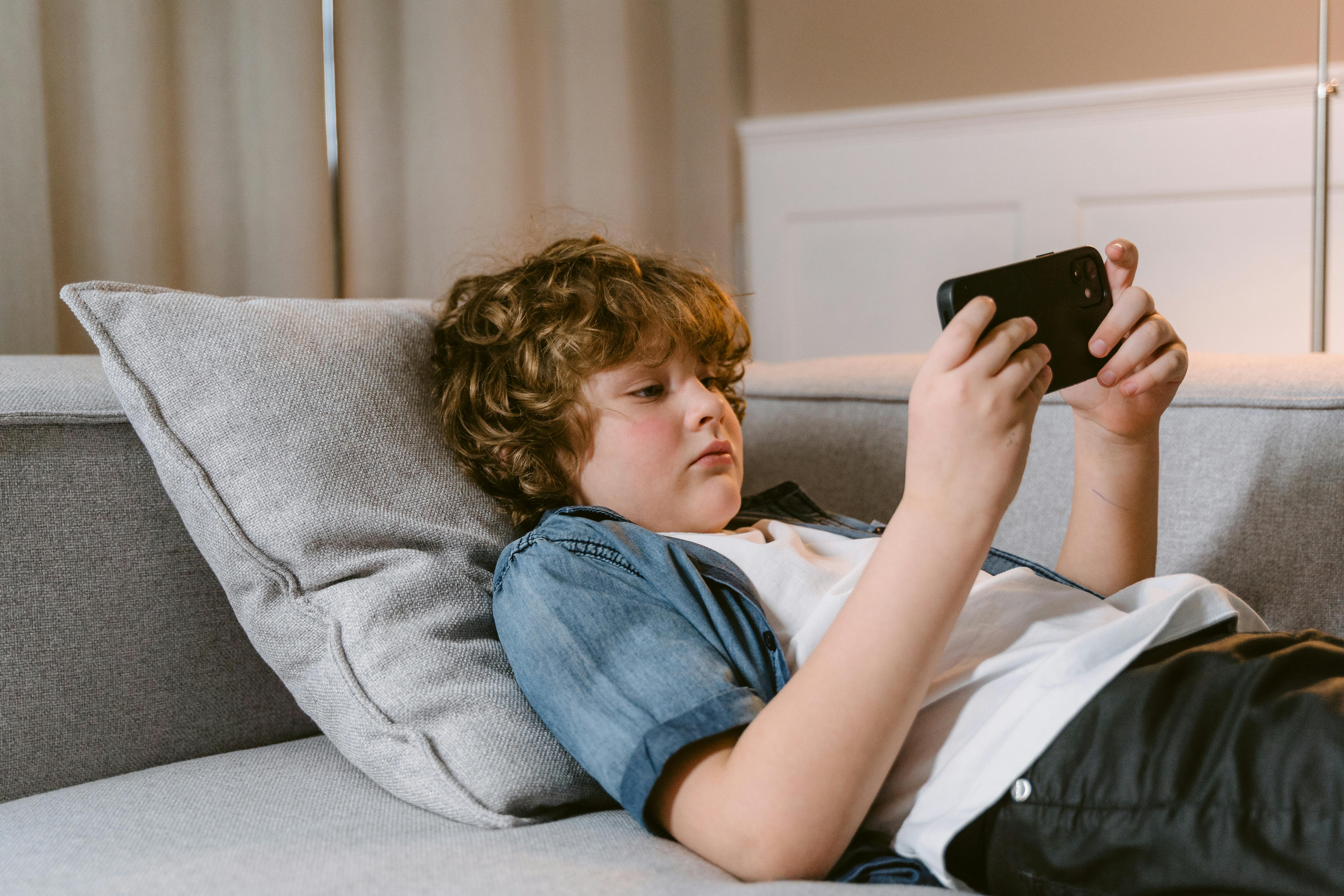 Nearly a quarter of children aged five-to-seven-years-old have a smartphone