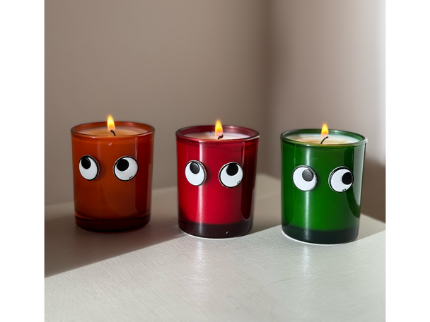 Anya Hindmarch testing pics for best scented candles review indybest